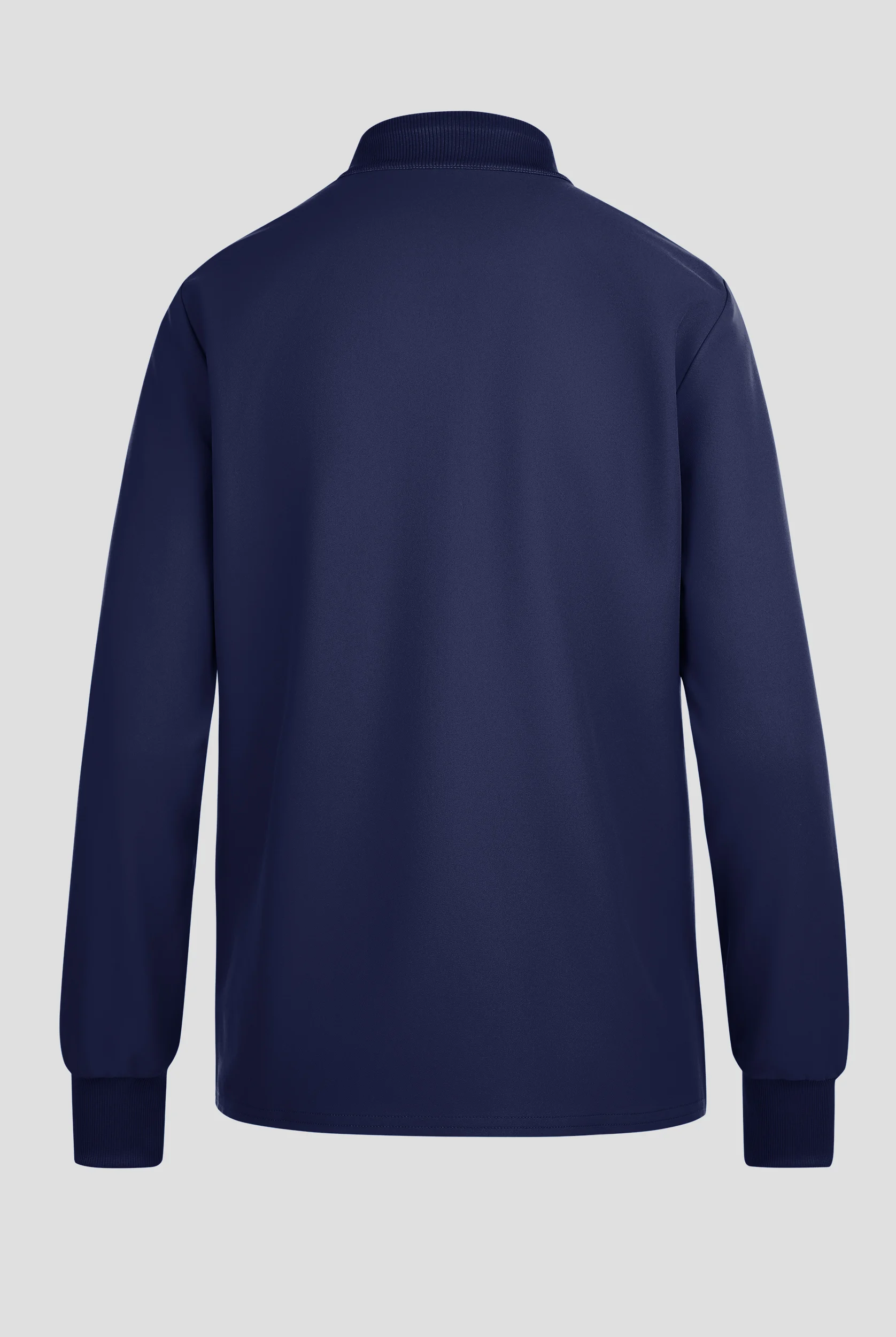 Cherokee Workwear Originals Ultra Women's 2-Pocket Crew Neck Zip Front Scrub Jacket