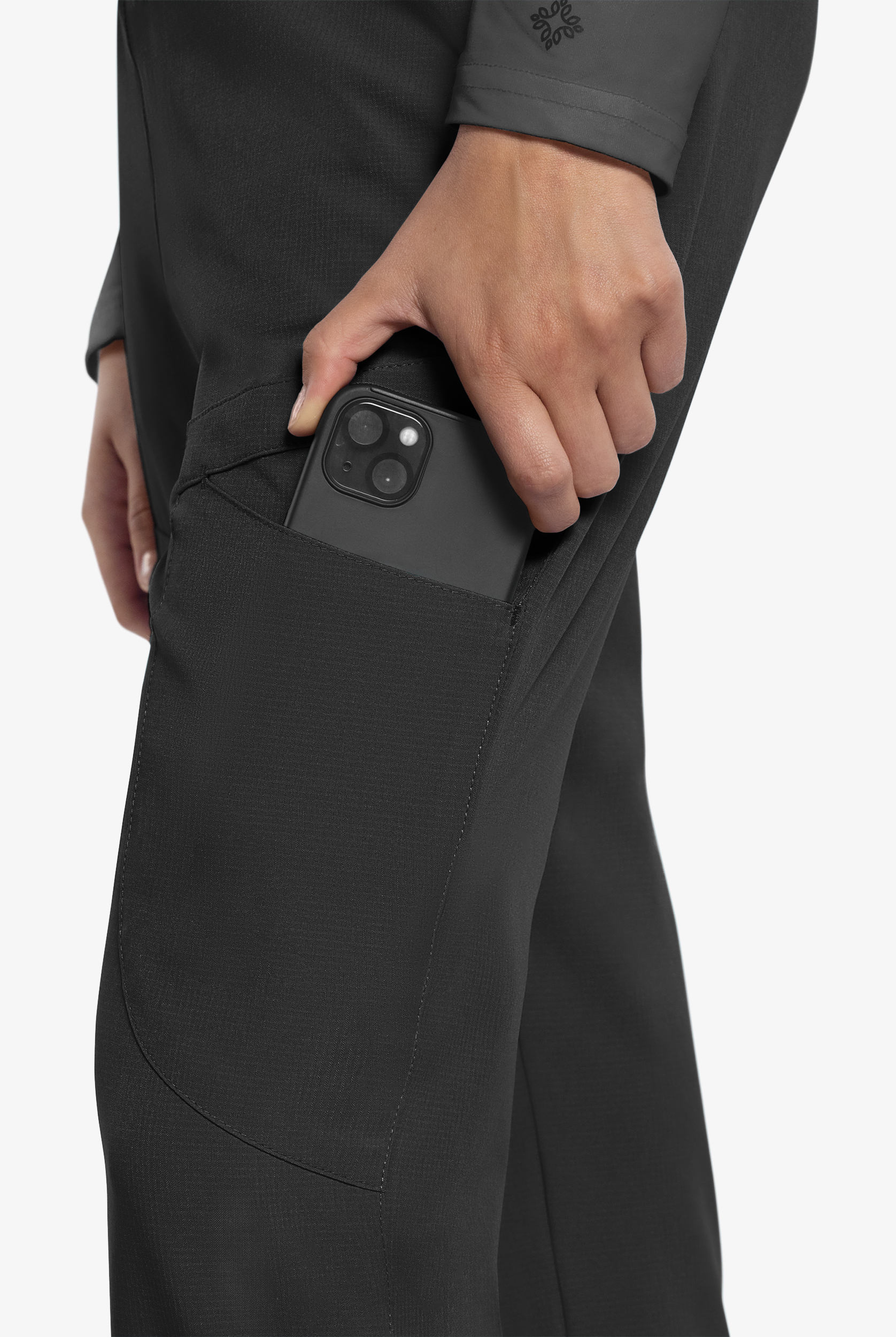 Med Couture Amp Women's 4-Pocket STRETCH Drawstring Scrub Pant