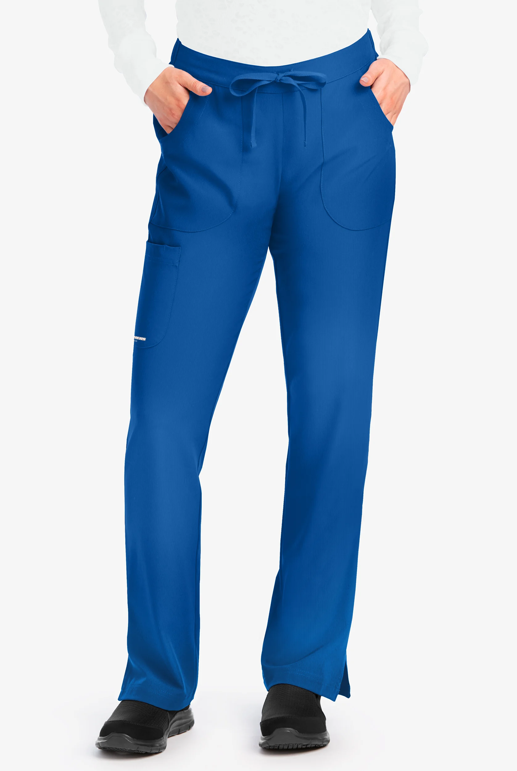 Pantalón médico Skechers by Barco Reliance STRETCH estilo cargo con 3 bolsillos para mujer 