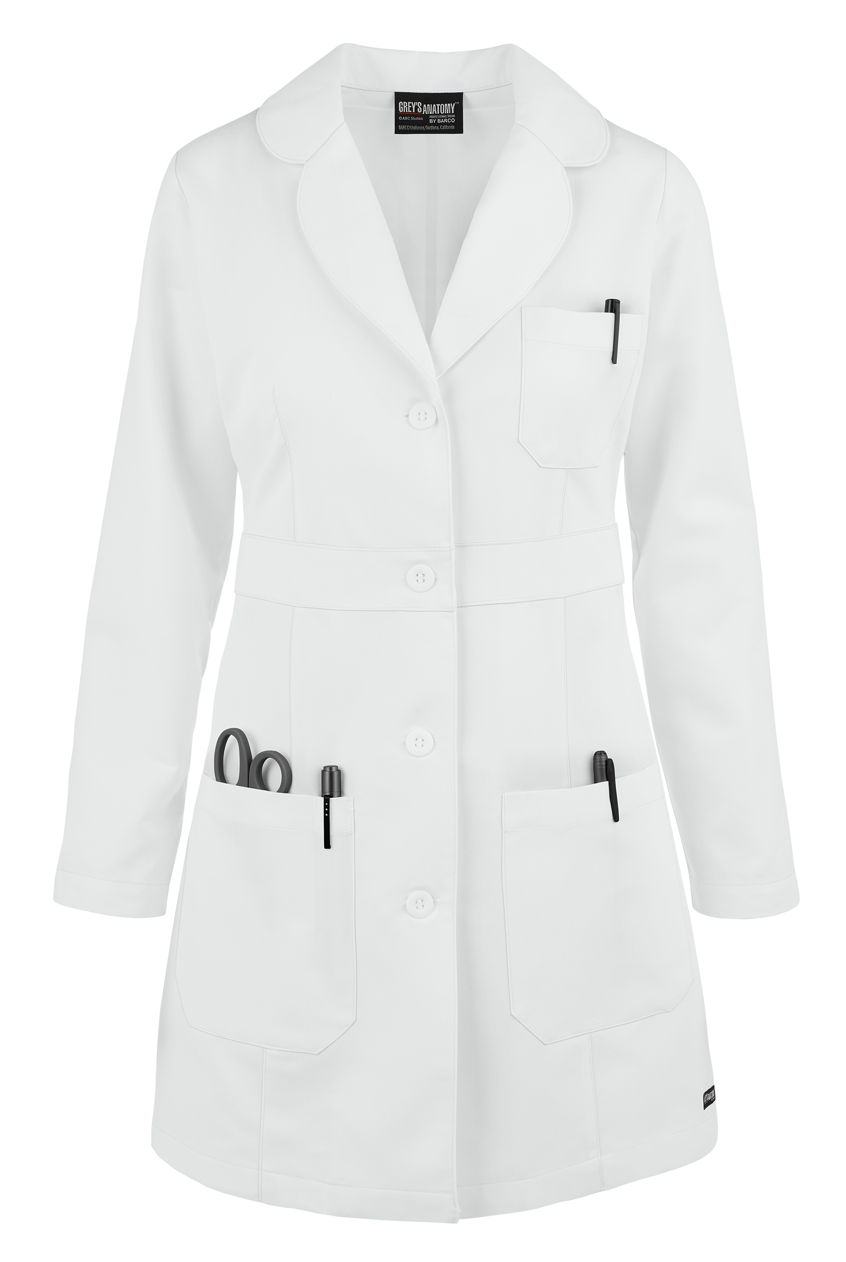 Grey's Anatomy by Barco Lily Women's 34" 3-Pocket Lab Coat