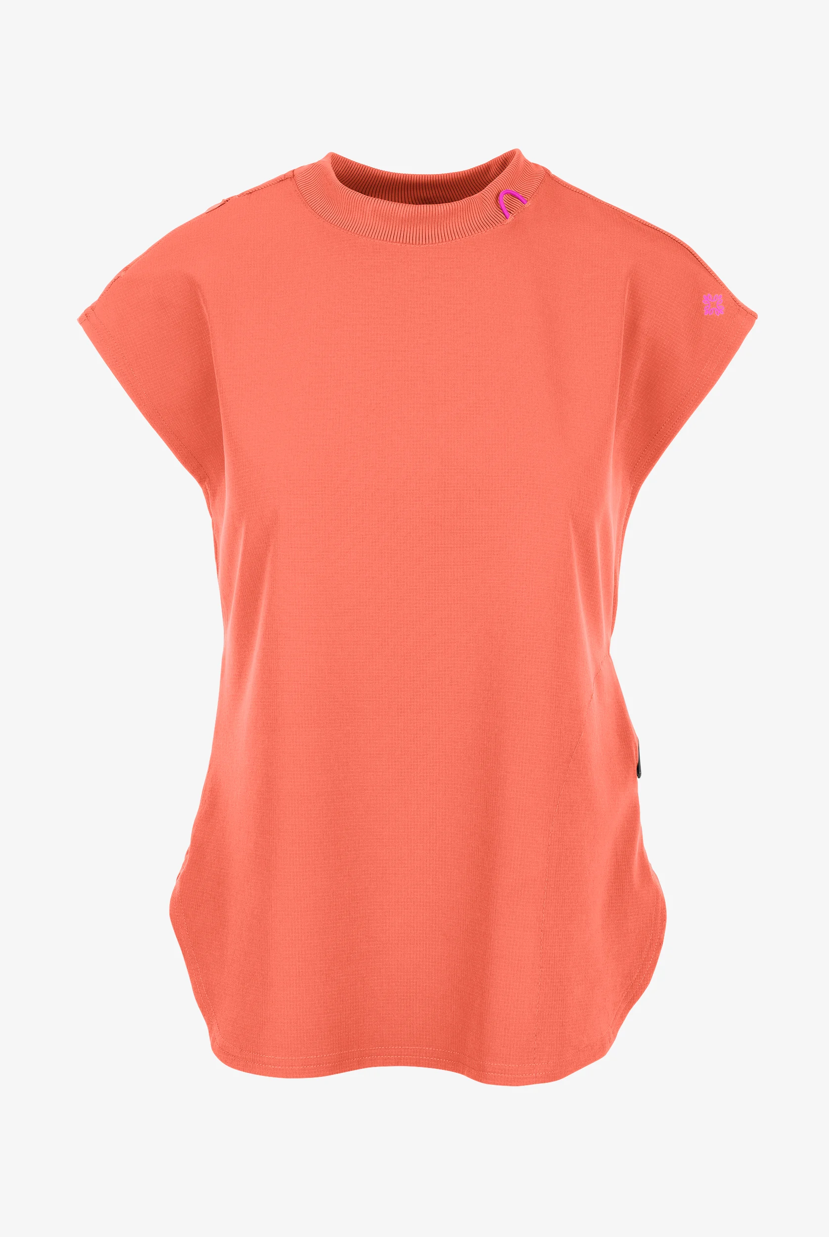 Med Couture Amp Women's 2-Pocket STRETCH Tuck in Dolman Crew Neck Scrub Top