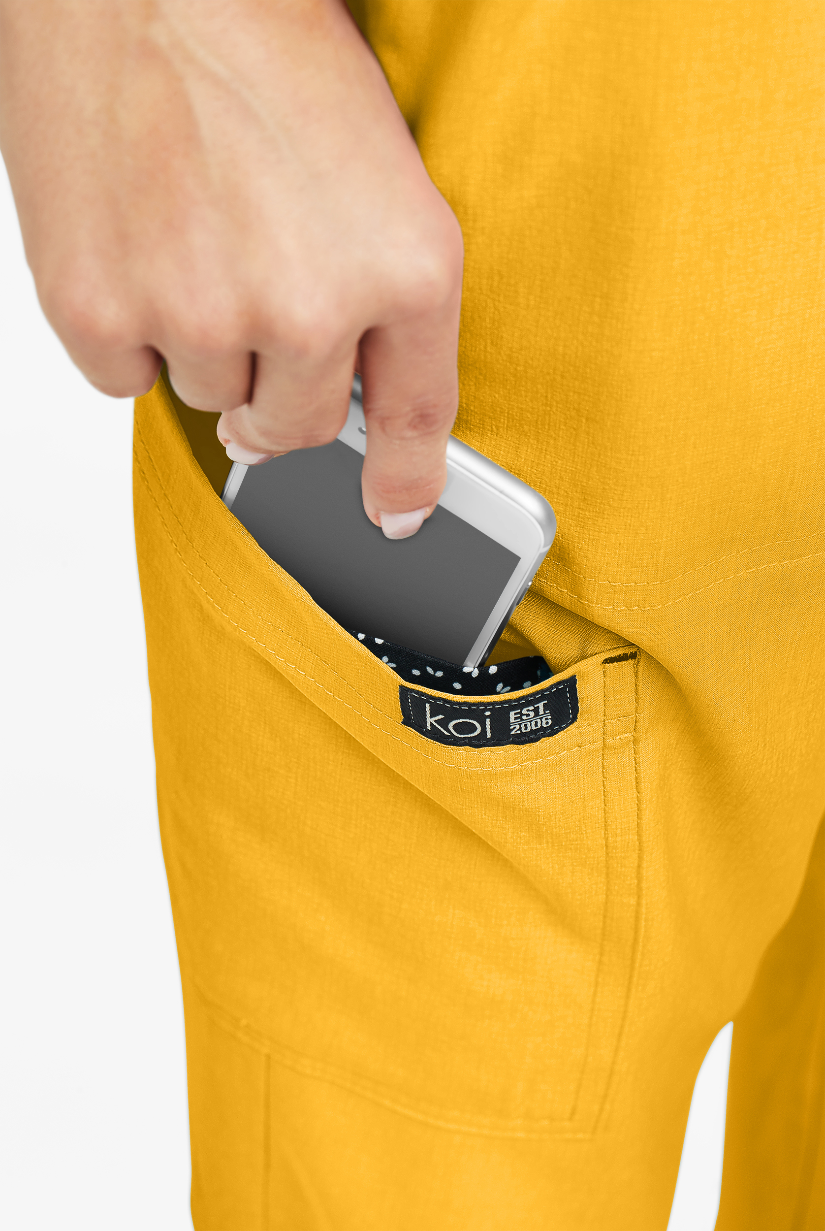 koi Basics Holly Women's 8-Pocket STRETCH Cargo Scrub Pants - Petite