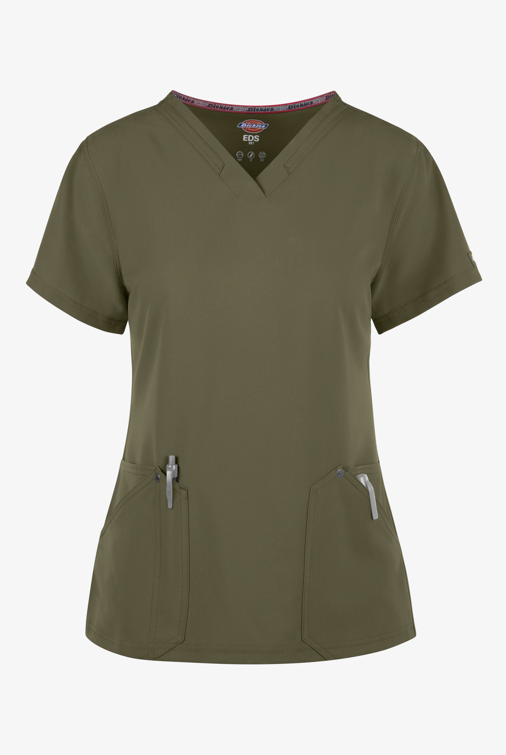 Dickies EDS NXT Women's 4-Pocket V-Neck Scrub Top