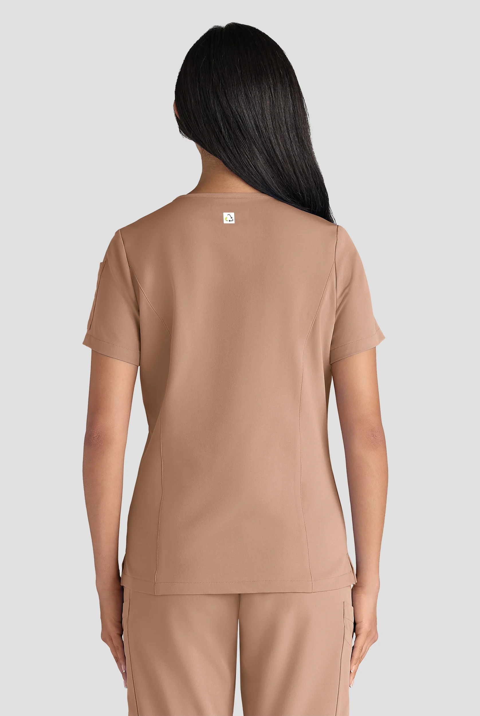 Blusa m&eacute;dica ReSurge Diamond con cuello en V y 3 bolsillos para mujer