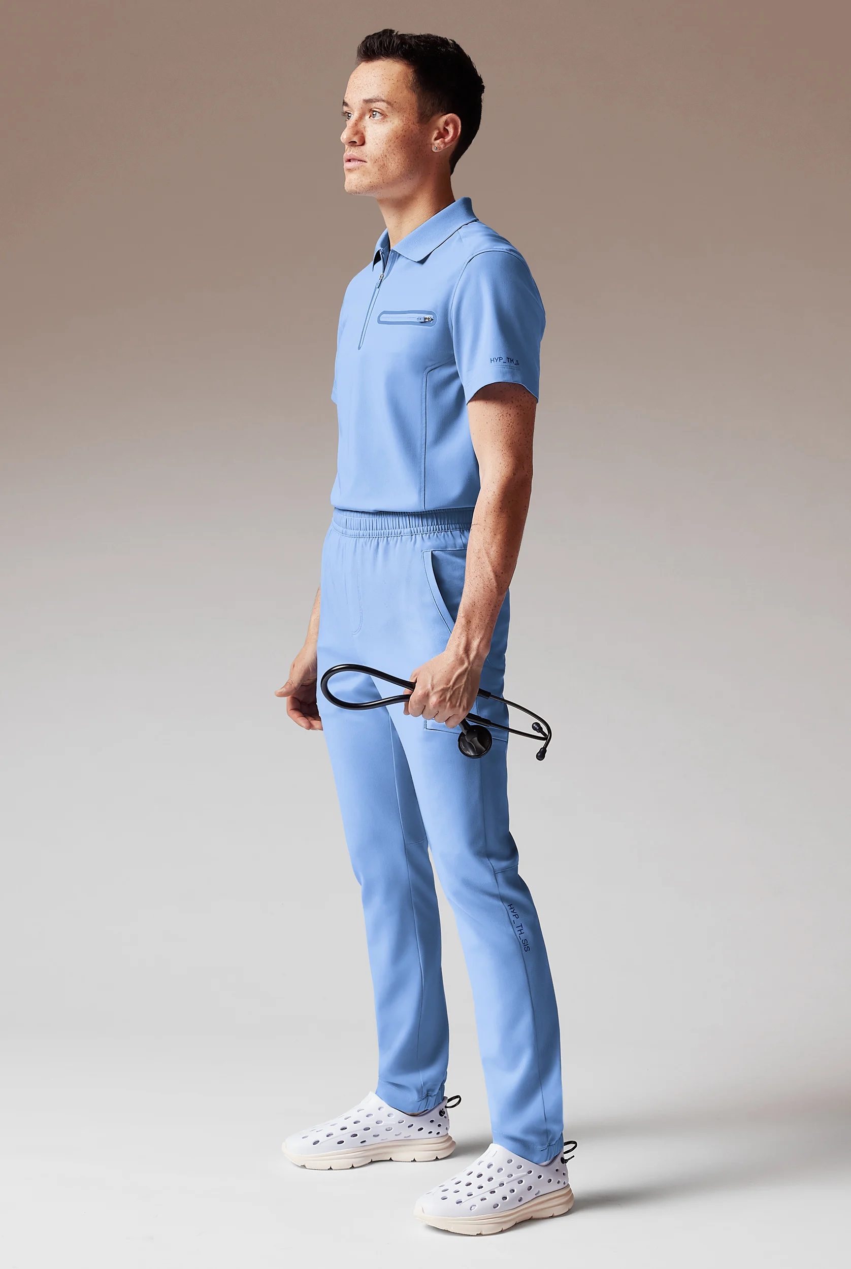 Hypothesis S-A Shift Adaptive Men&rsquo;s 6-Pocket Tapered Leg Scrub Pant