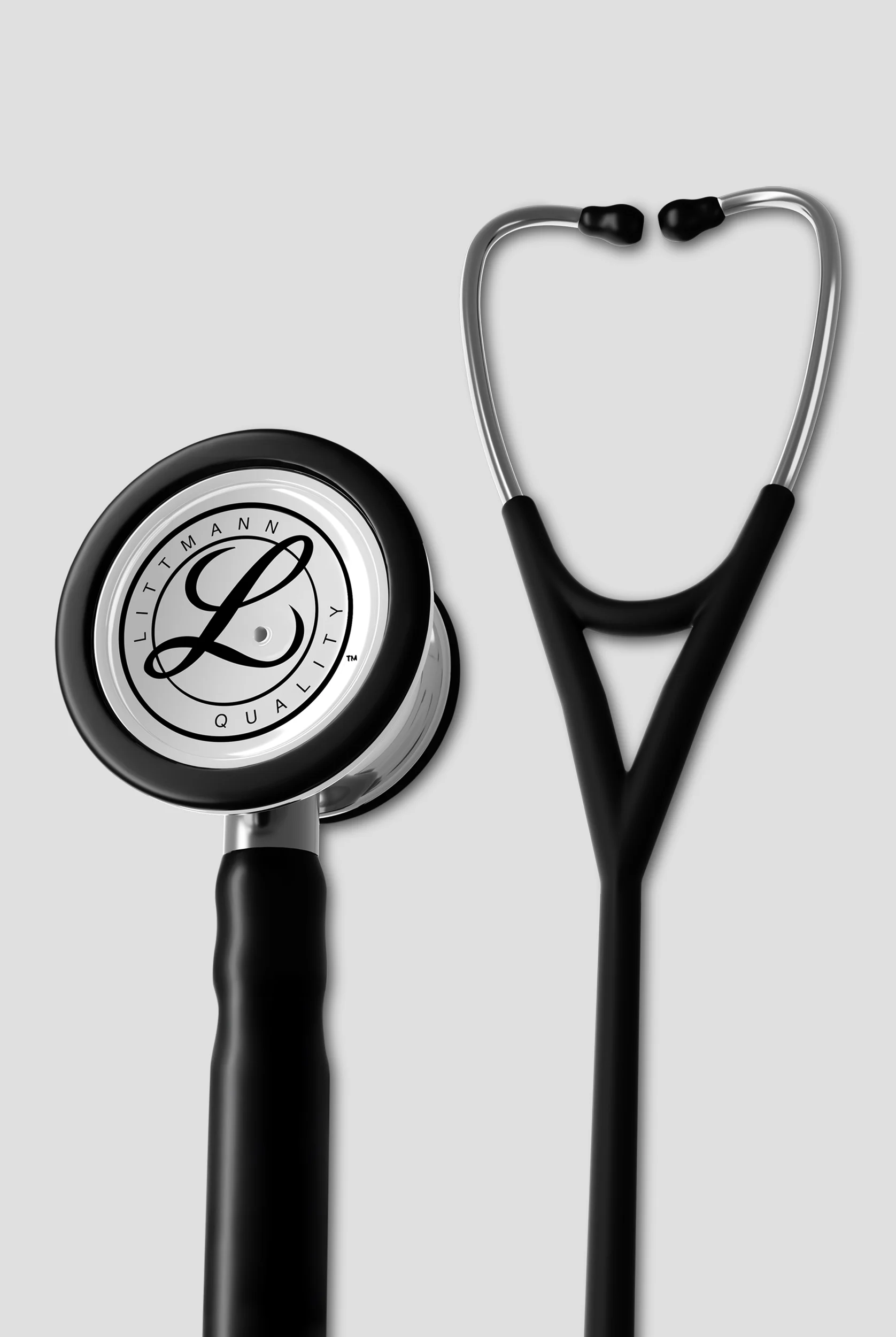 3M&trade; Littmann&reg; Cardiology IV&trade; Mirror Finish Black Satin Tube Stethoscope