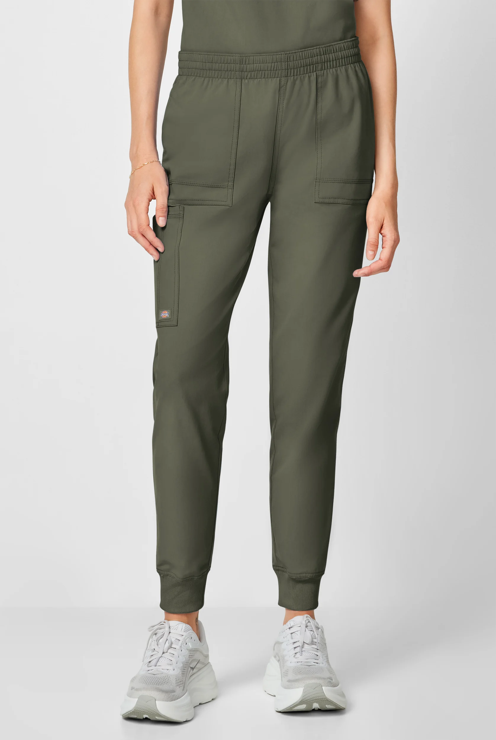 Dickies Forge Women's 6-Pockets Cargo Jogger Scrub Pants