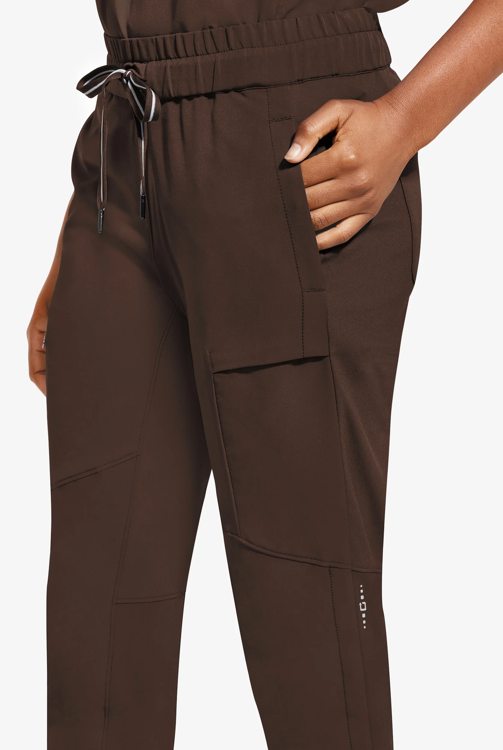 Healing Hands 360 Naya Women's 6-Pocket STRETCH Elastic Jogger Drawstring Scrub Pants