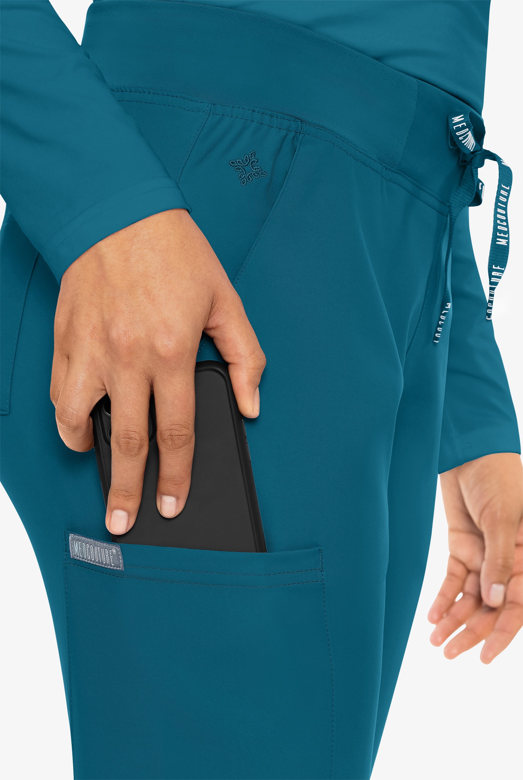 Med Couture Insight Women's 6-Pocket Cargo Jogger Scrub Pants