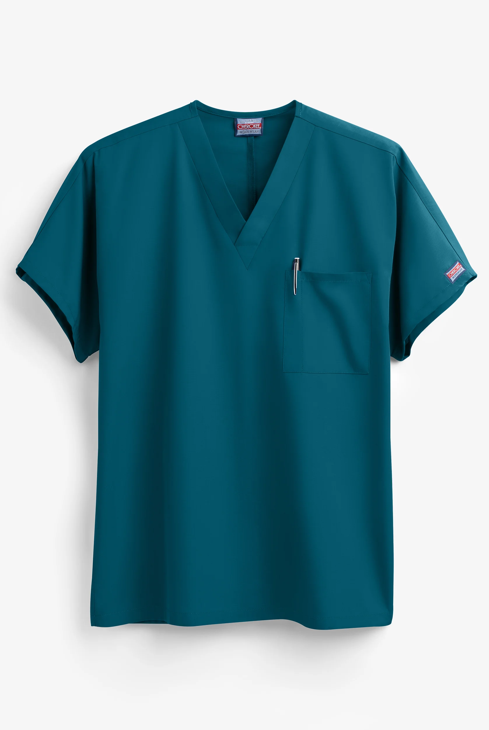 Cherokee Workwear Unisex 1-Pocket V-Neck Scrub Top