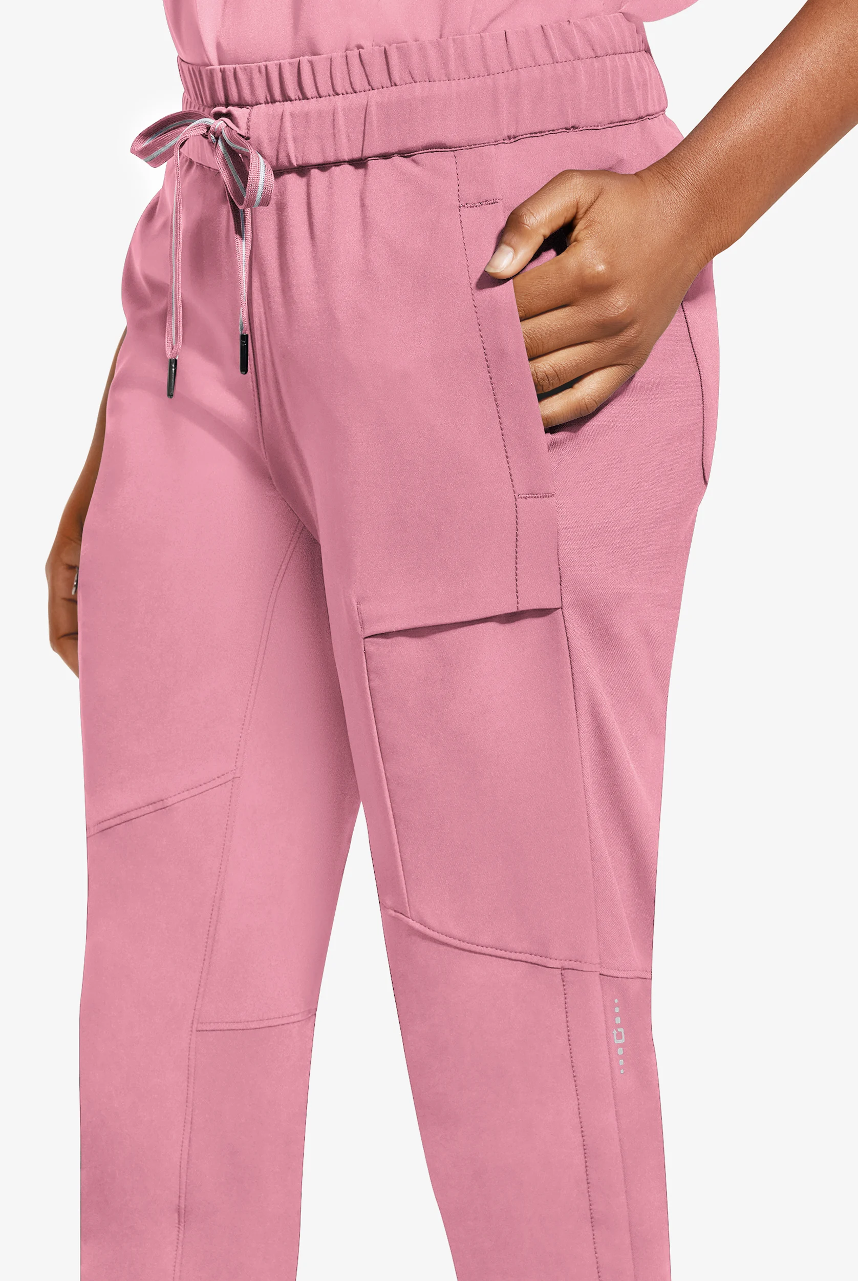 Healing Hands 360 Naya Women's 6-Pocket STRETCH Elastic Jogger Drawstring Scrub Pants