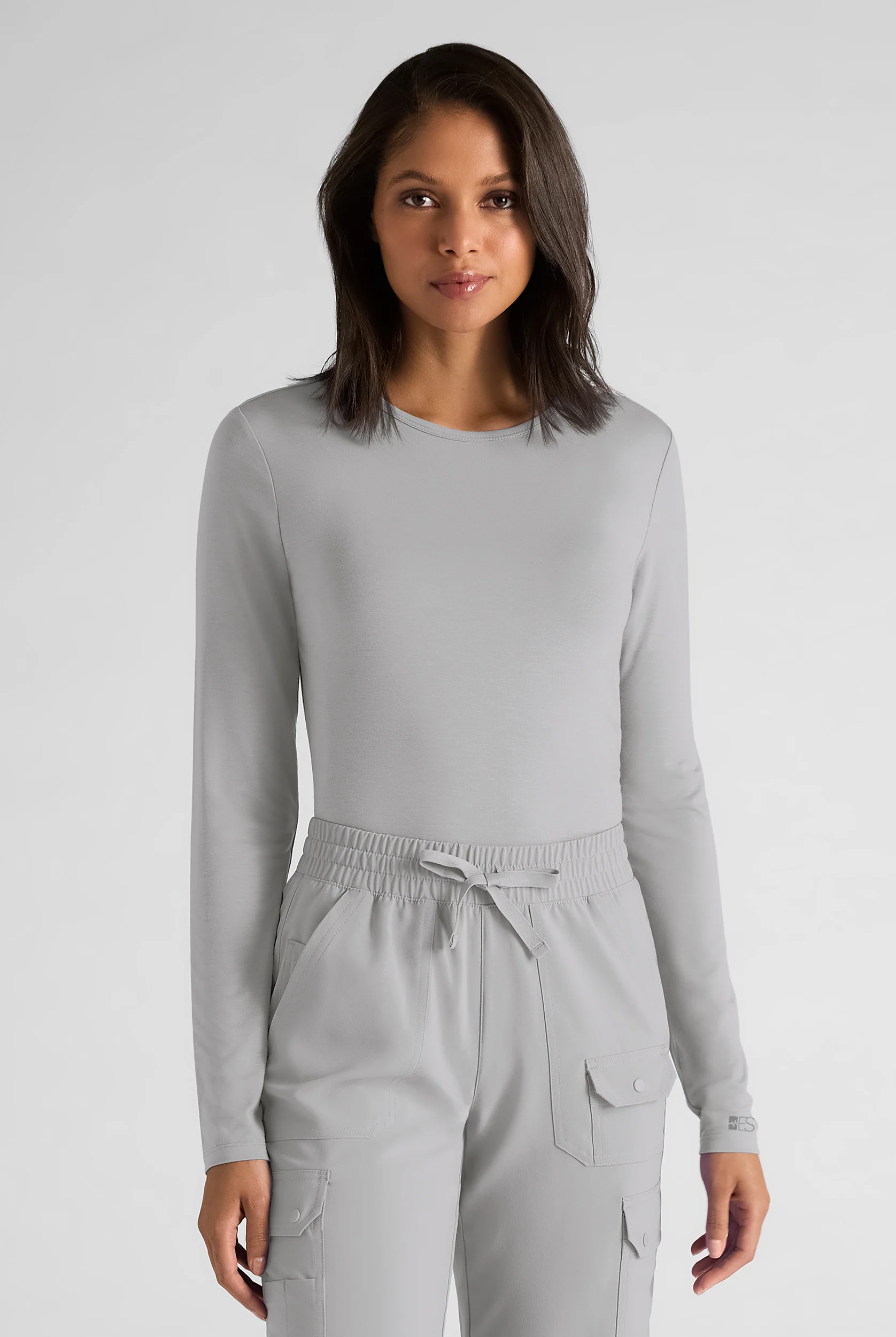 Easy STRETCH Cate Women's Long Sleeve Knit Underscrub