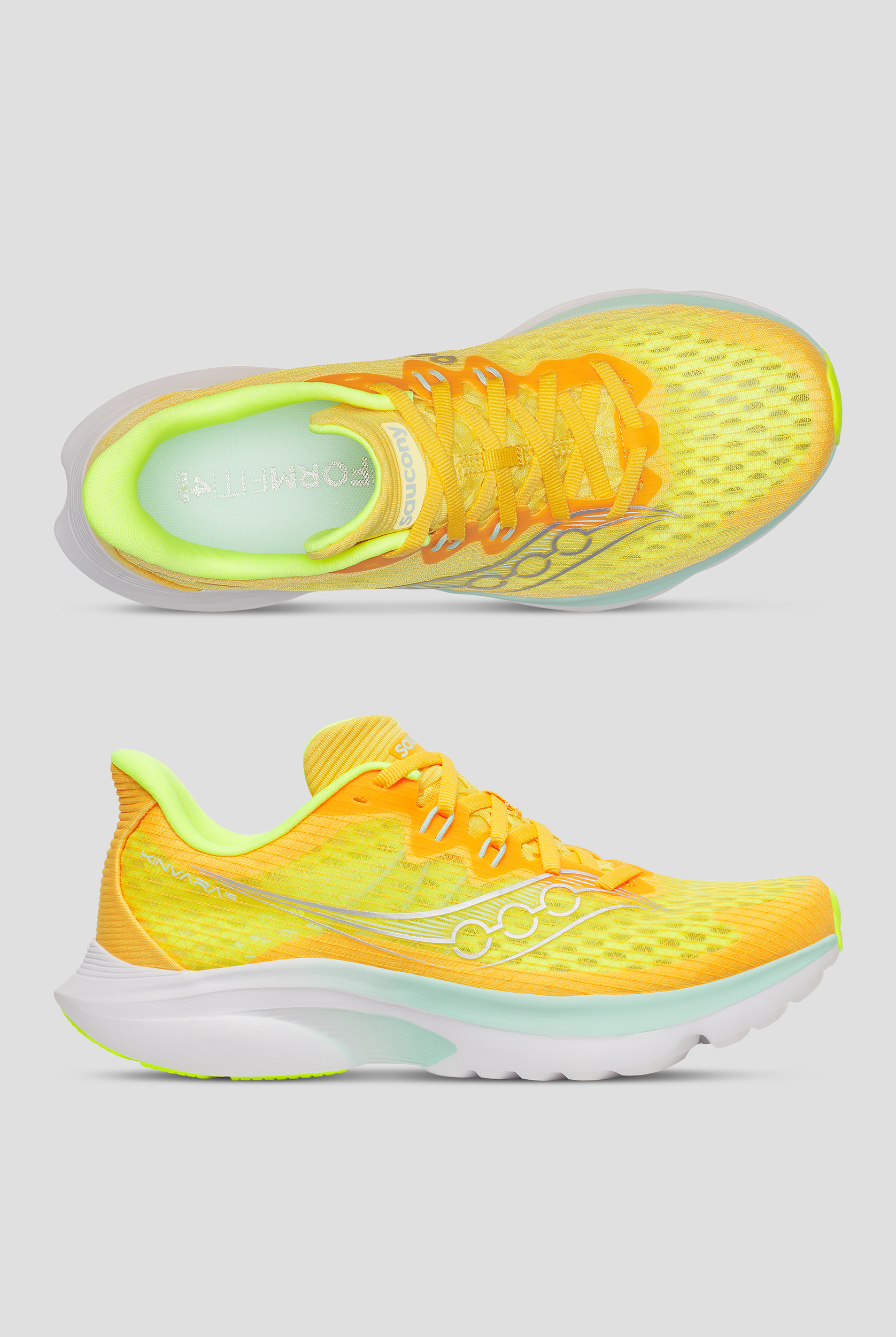 Saucony Women's Kinvara Sunrise Athletic Lace Up Shoes