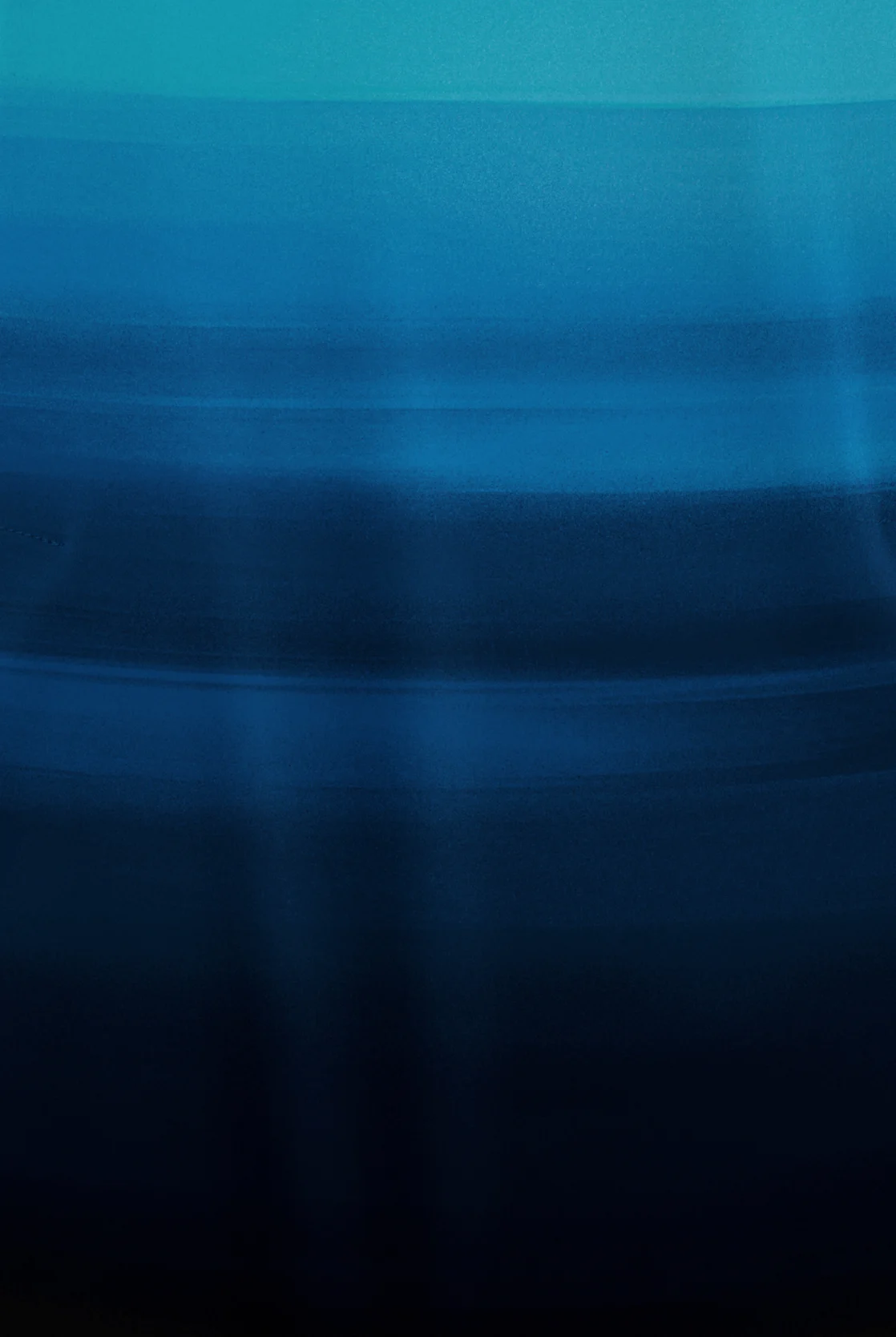 Blusa médica estampada UA Butter-Soft STRETCH Aurora Lights Navy con cuello en V para mujer