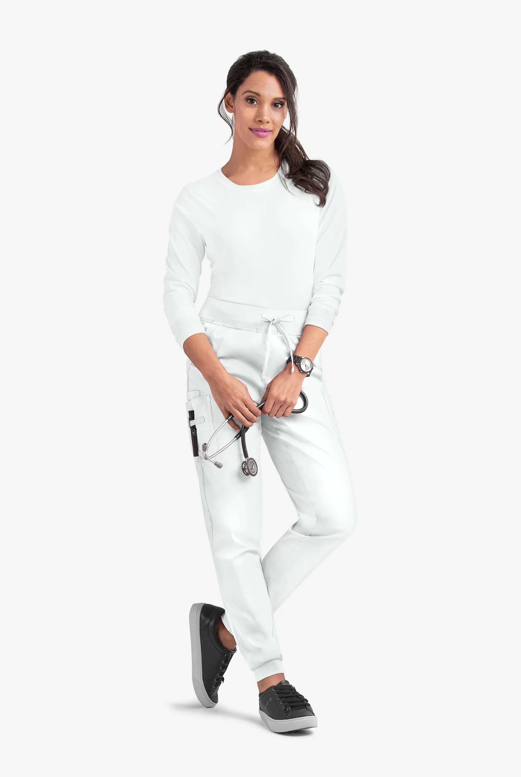 Butter-Soft STRETCH Women's 5-Pocket Cargo Jogger Scrub Pants