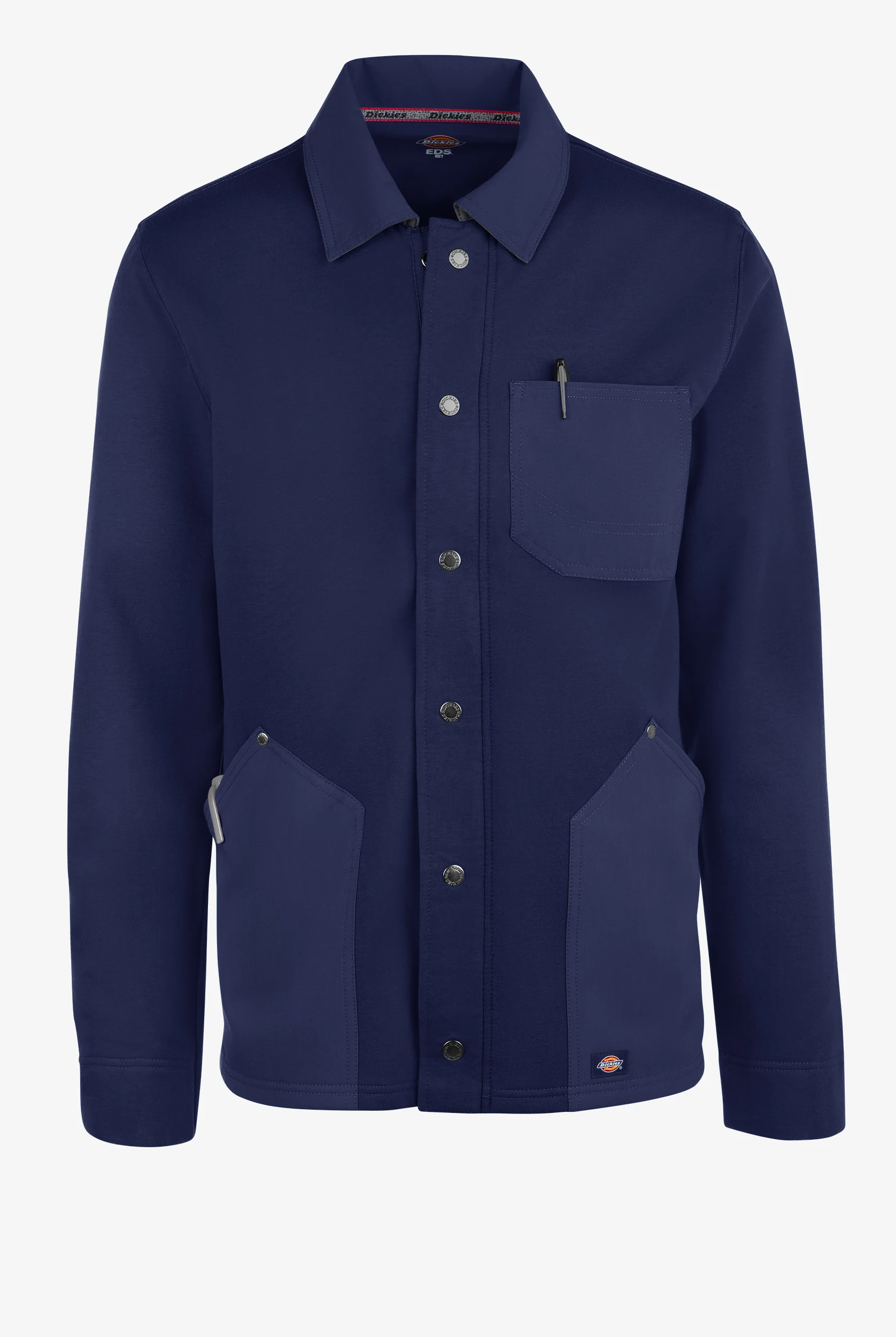 Chaqueta m&eacute;dica Dickies EDS NXT STRETCH con botones a presi&oacute;n y 3 bolsillos para hombre