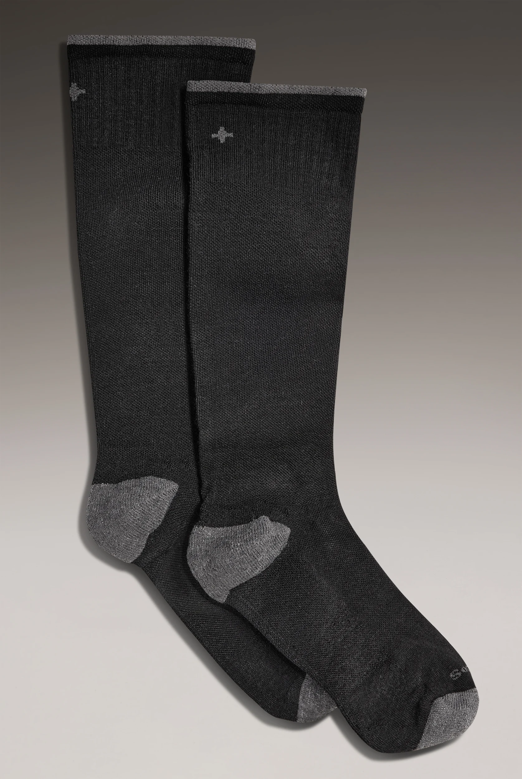 SockWell Elevation Black Men's 20-30 mmHg Firm Compression Socks