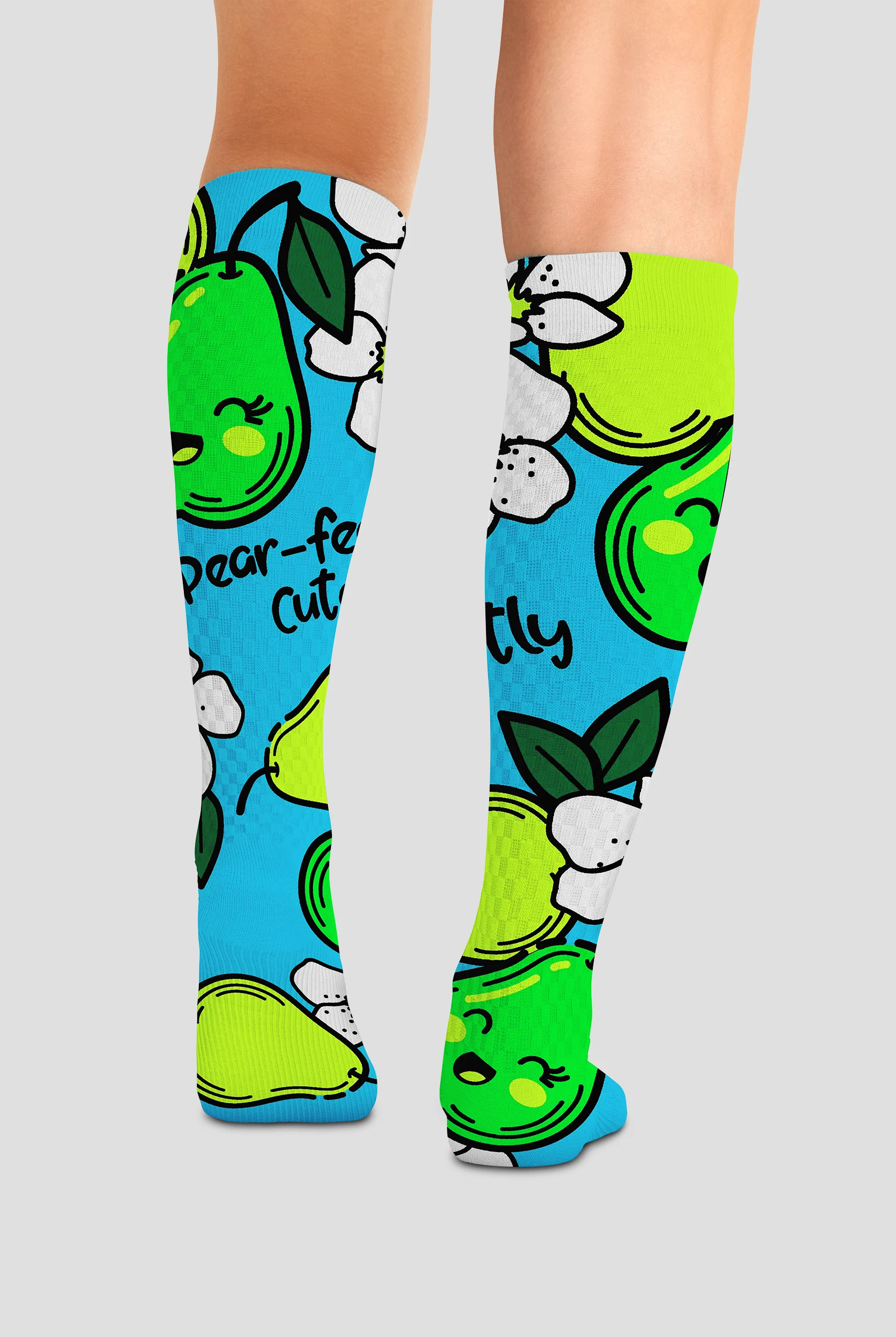 Calcetines de compresi&oacute;n Cherokee Pearfectly Cute para mujer - 10-15 mmHg