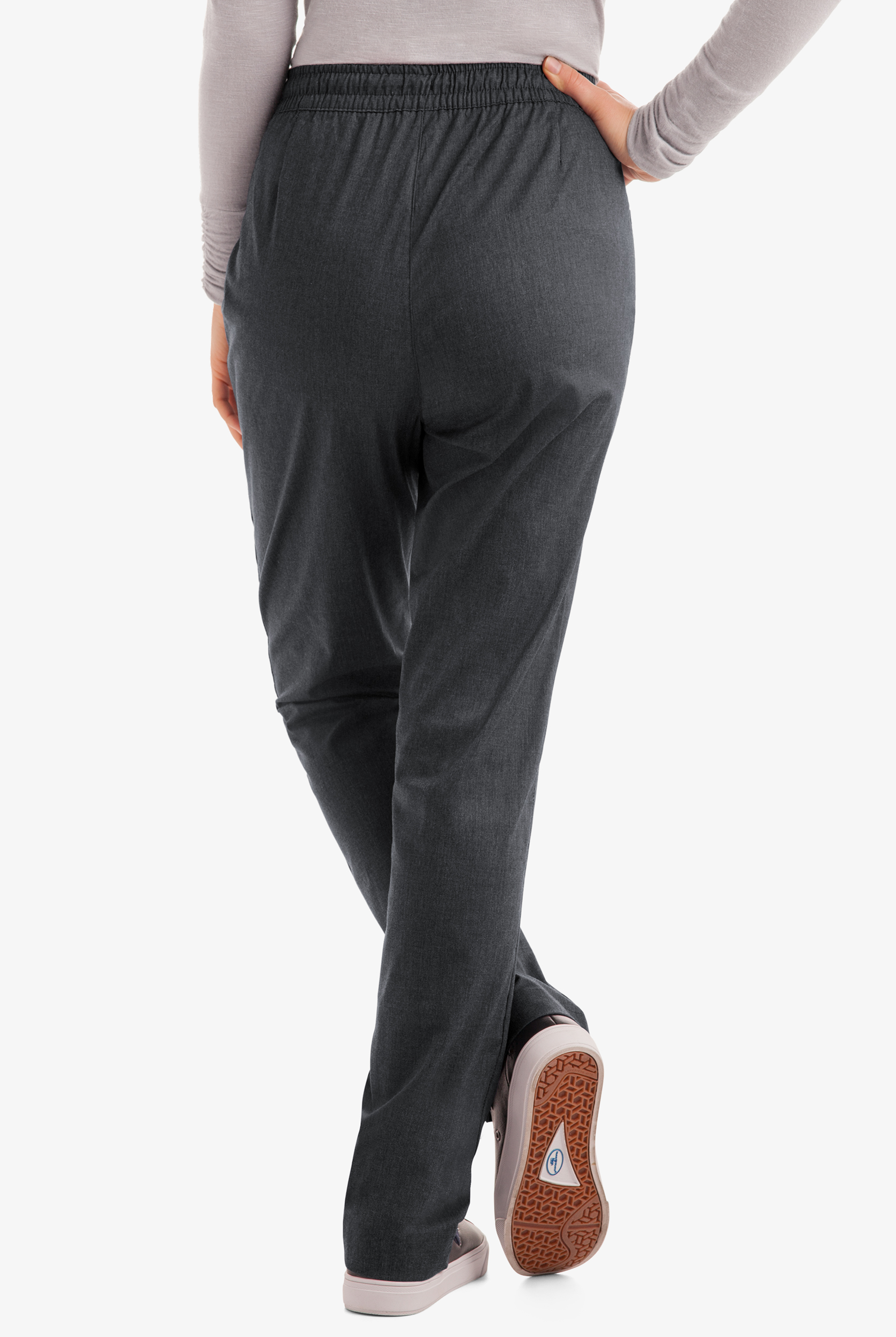 Butter-Soft STRETCH Women's 3-Pocket Elastic Waist Drawstring Scrub Pants