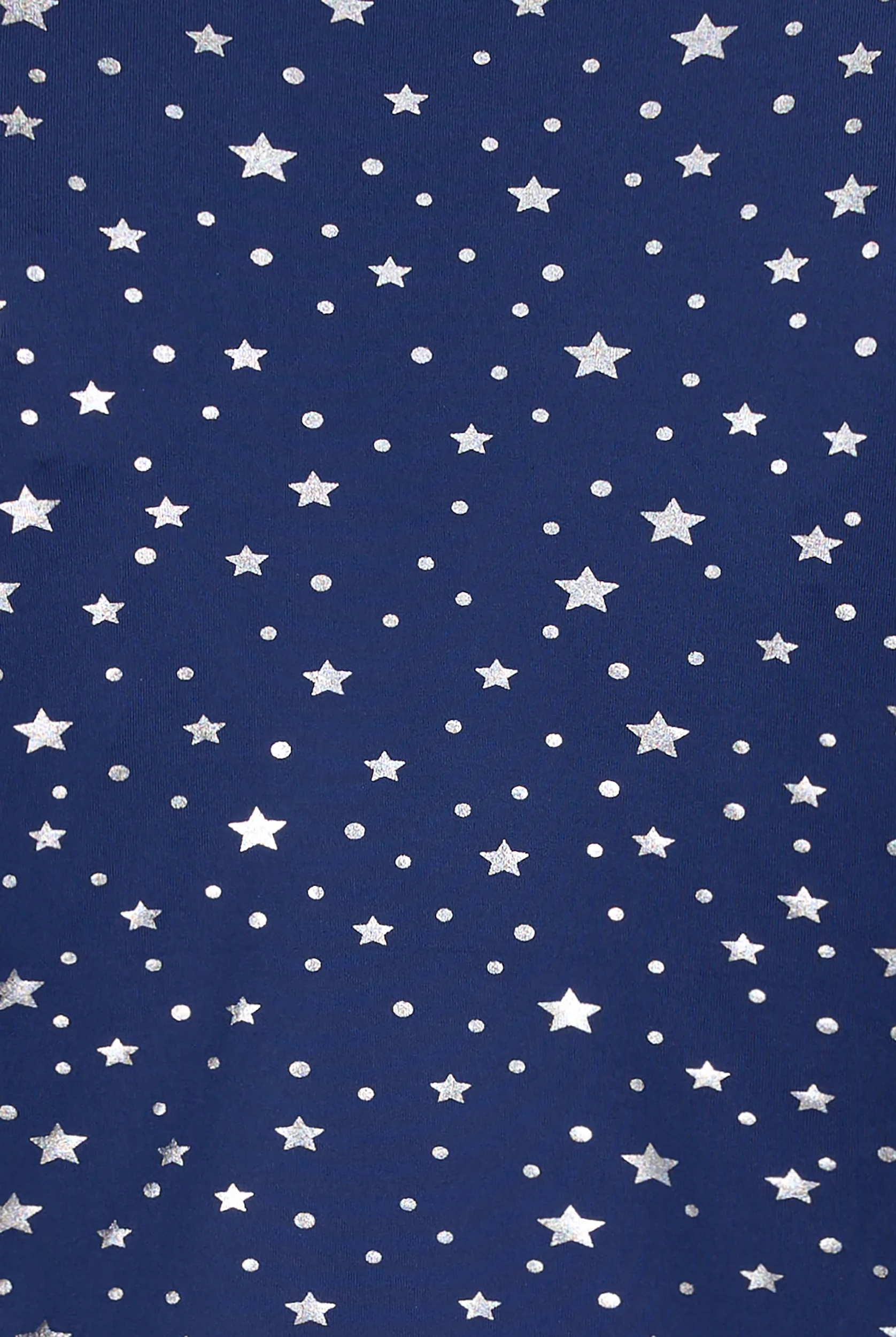 Camiseta médica Zavate Ava Therese Foil Animal Love Navy STRETCH con mangas largas para mujer