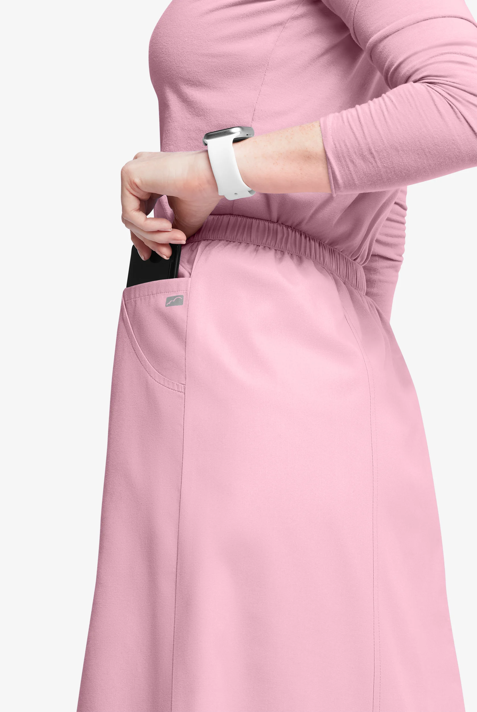 Butter-Soft Originals Women's 4-Pocket Gored Ankle-length Skirt