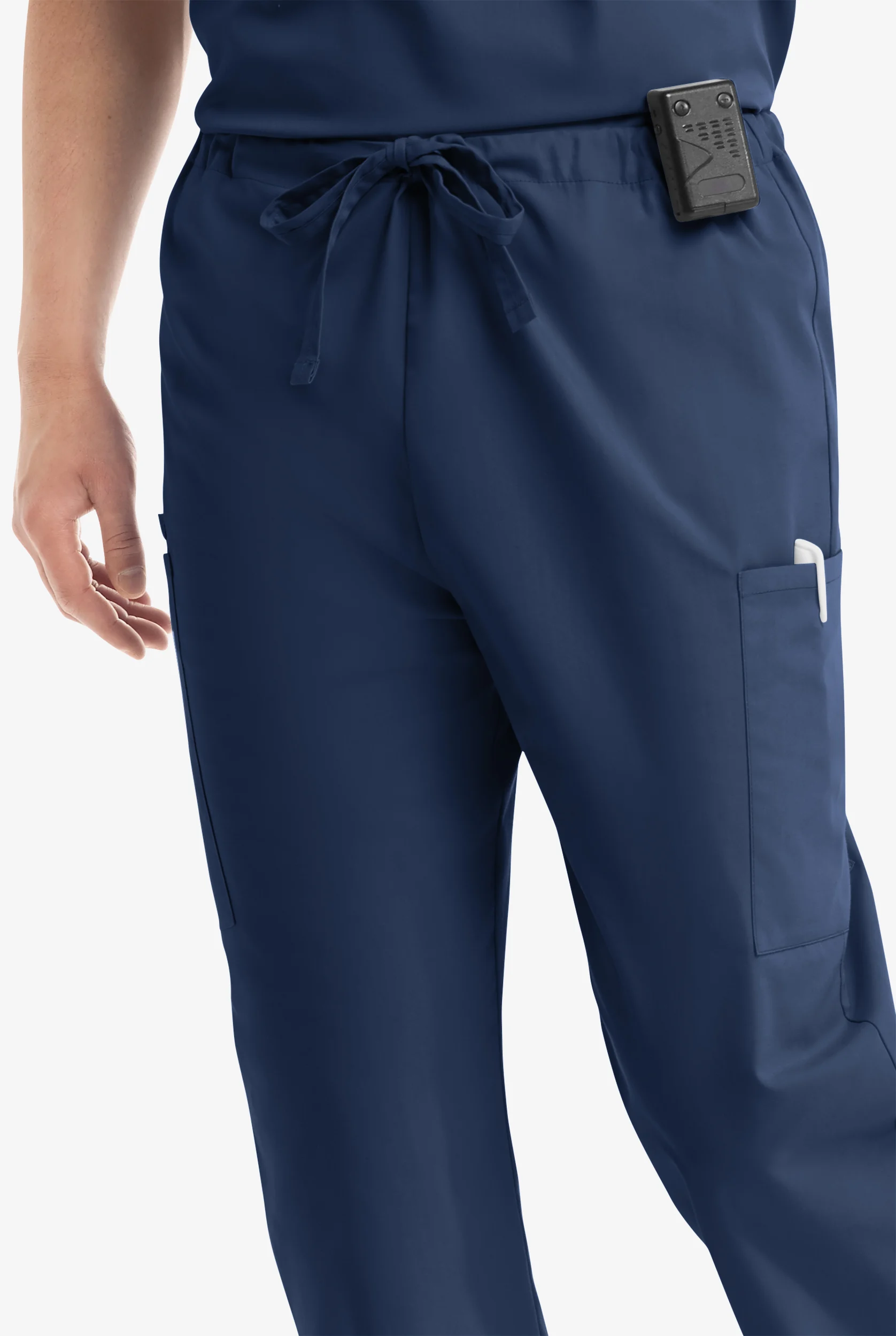 Butter-Soft Core Scrubs Unisex 4-Pocket Cargo Drawstring Scrub Pants- New and Improved - Short