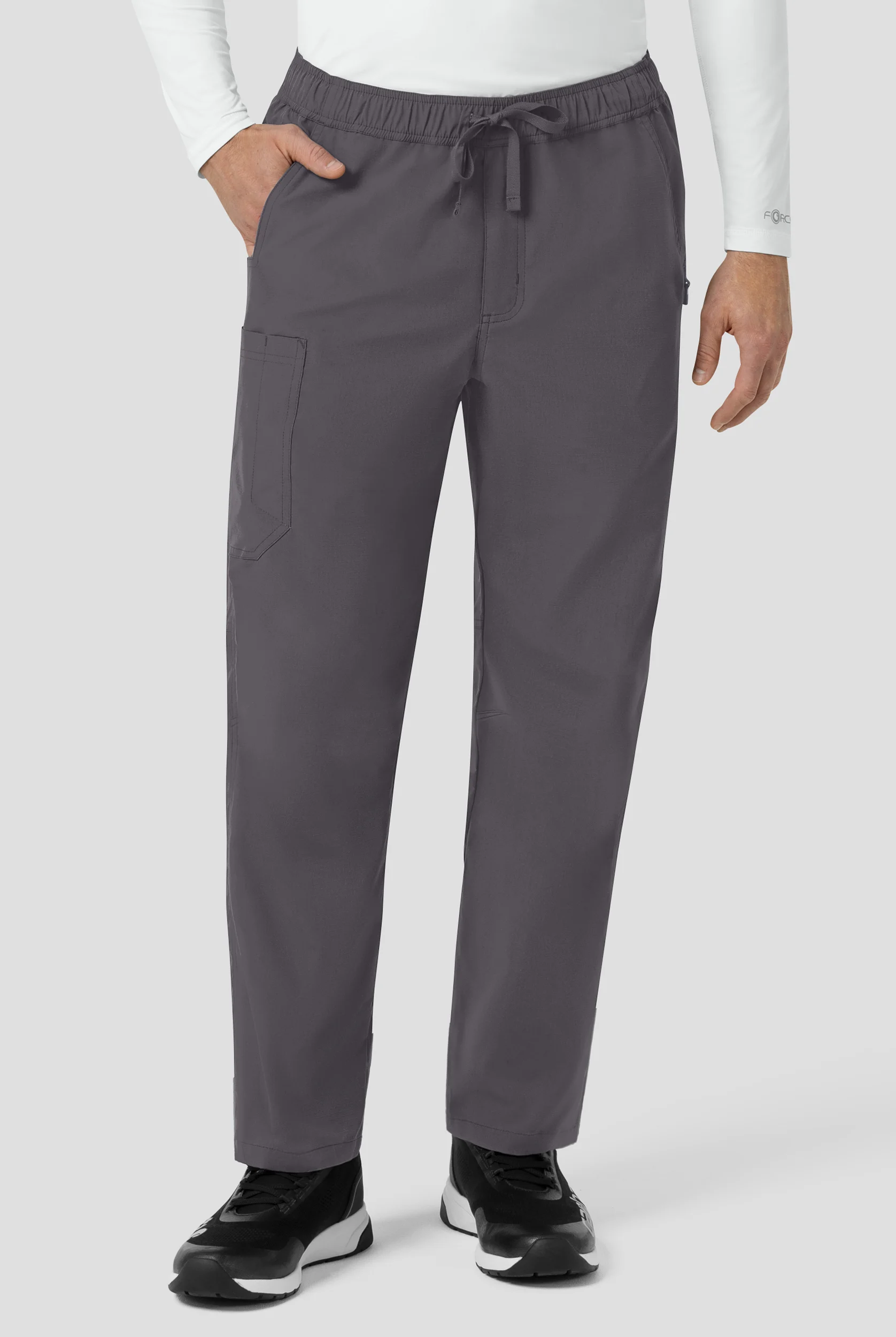 Pantal&oacute;n m&eacute;dico Carhartt FLD & RSCU STRETCH estilo cargo con piernas rectas y 6 bolsillos para hombre
