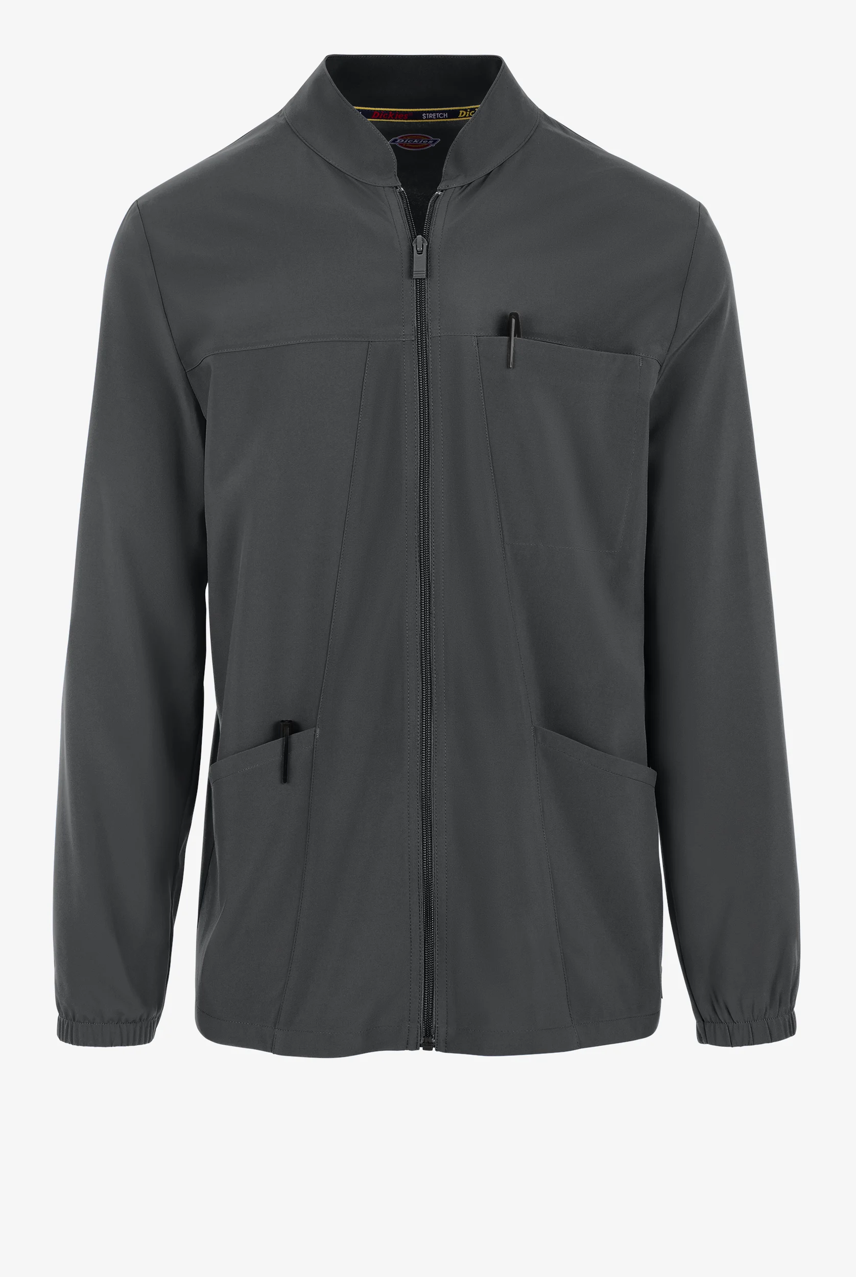 Dickies EDS Essentials Men's 3-Pocket STRETCH Zip Front Scrub Jacket