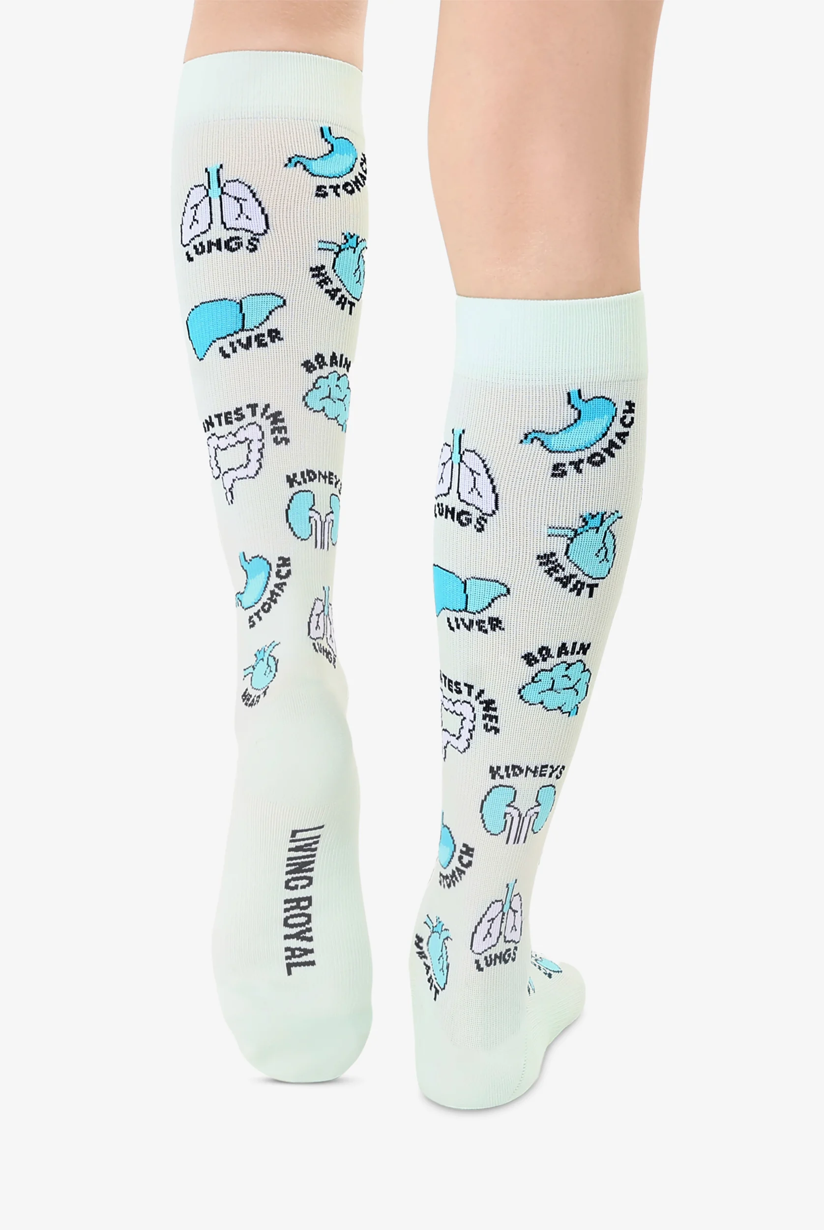 Living Royal Organs Women's 15-20 mmHg Moderate Compression Socks