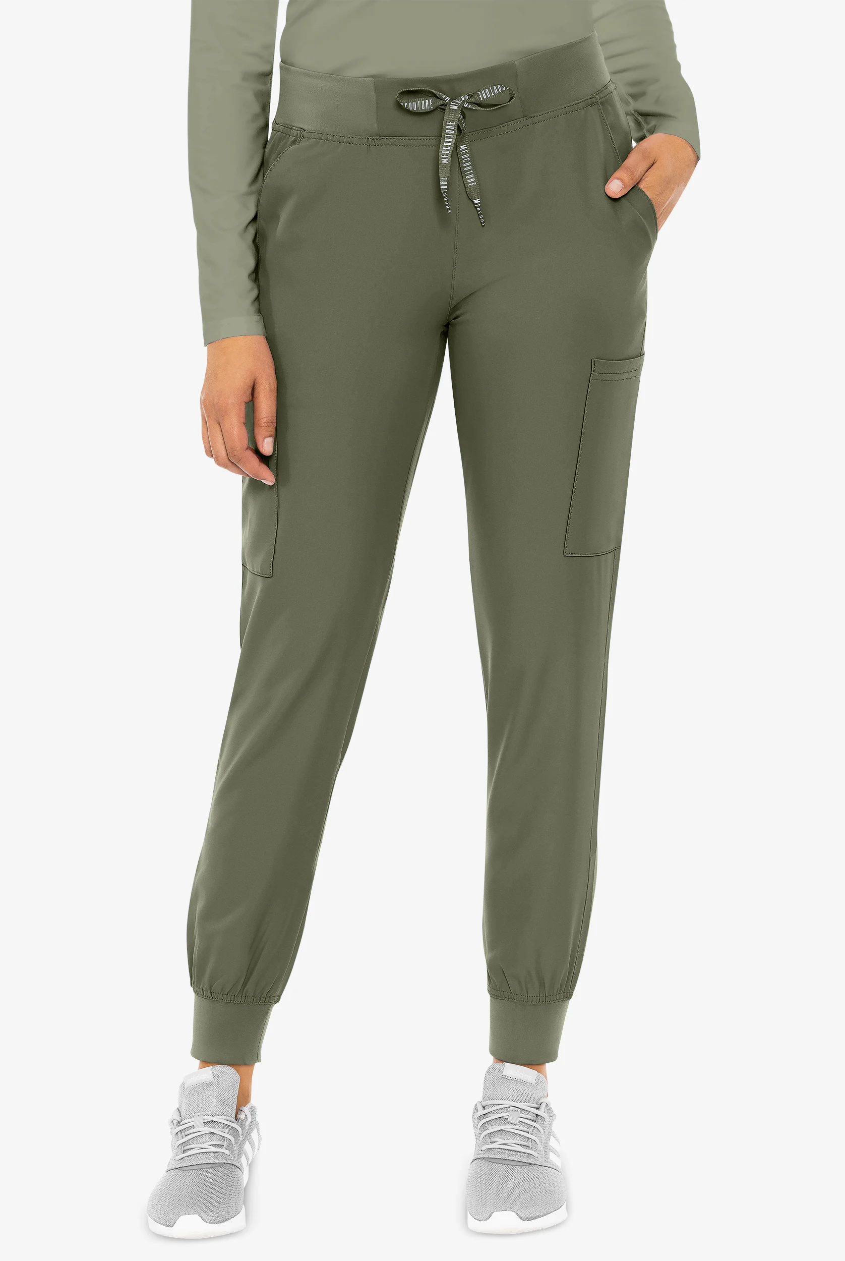 Med Couture Insight Women's 6-Pocket Cargo Jogger Scrub Pants