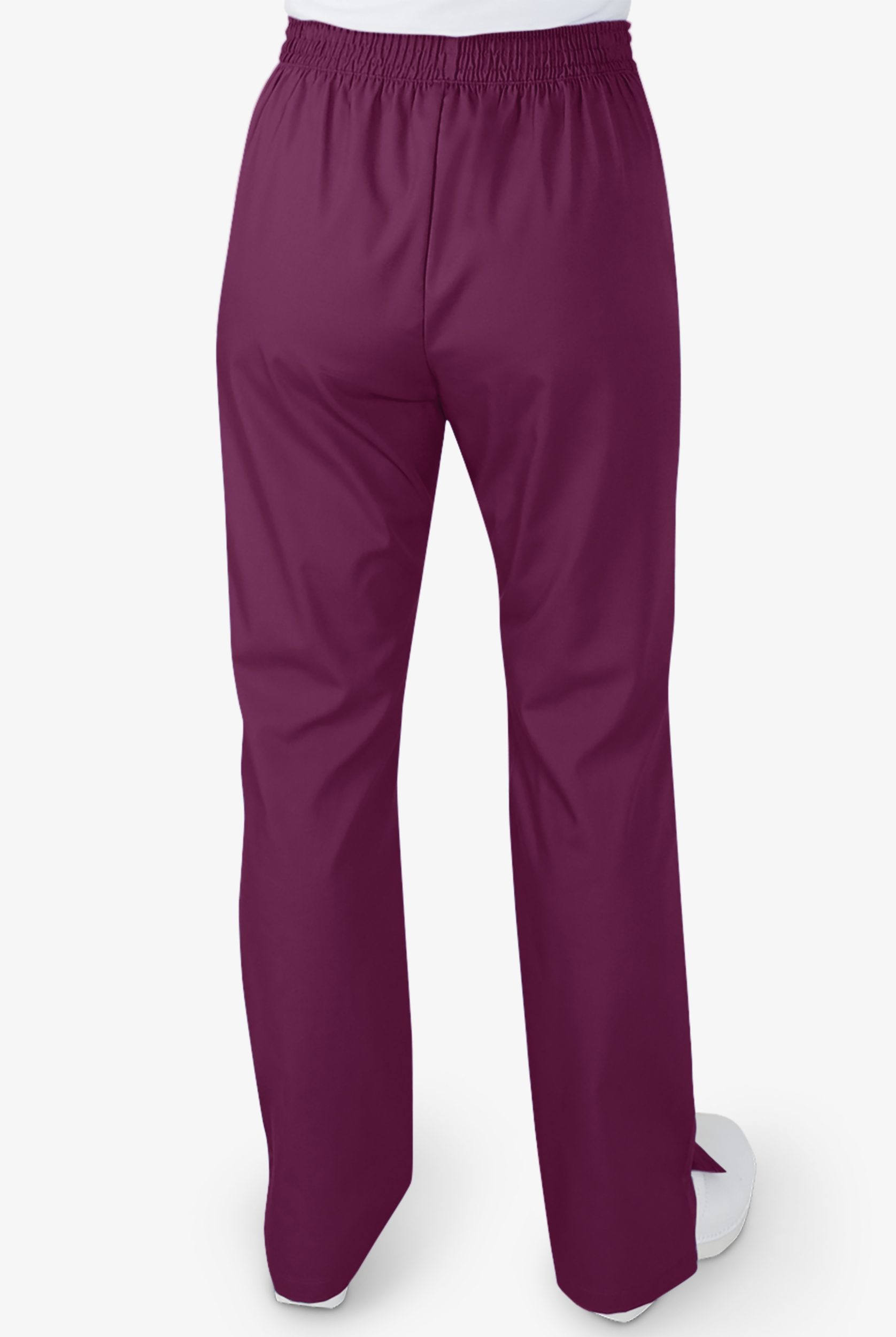 Butter-Soft STRETCH Women's 2-Pocket Flat Front with Back Elastic Scrub Pants