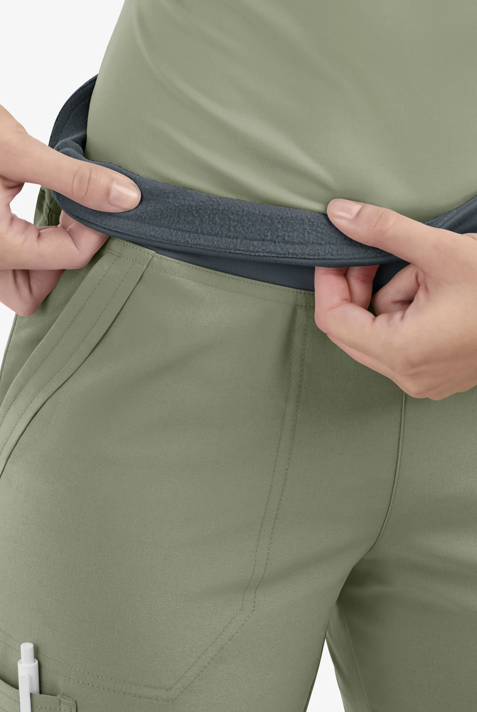 Easy STRETCH Sienna Women's 5-Pocket Sport Yoga Scrub Pants - Petite