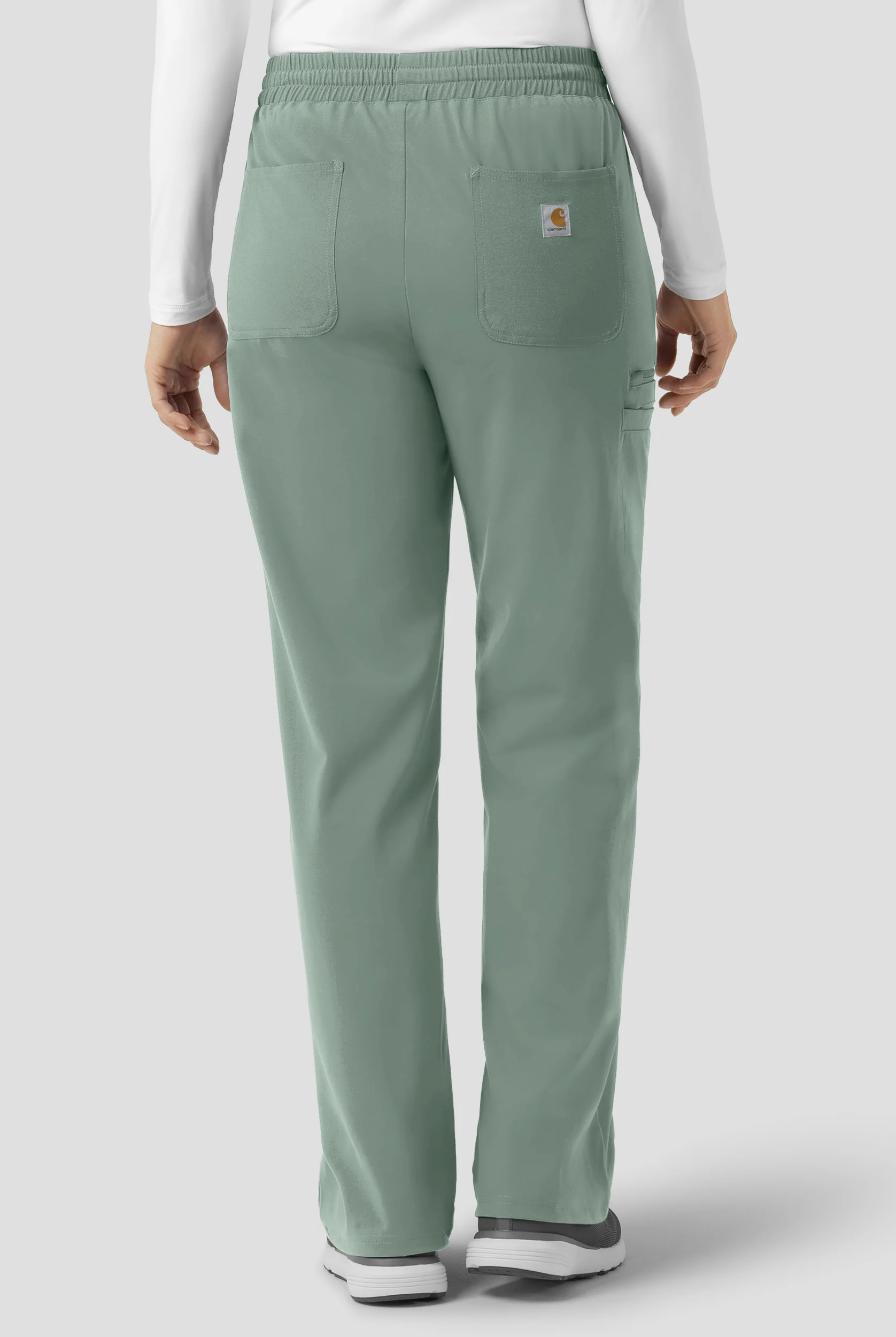 Carhartt Force&reg; Cross-Flex Knits Women's 6-Pocket STRETCH Boot Cut Scrub Pants