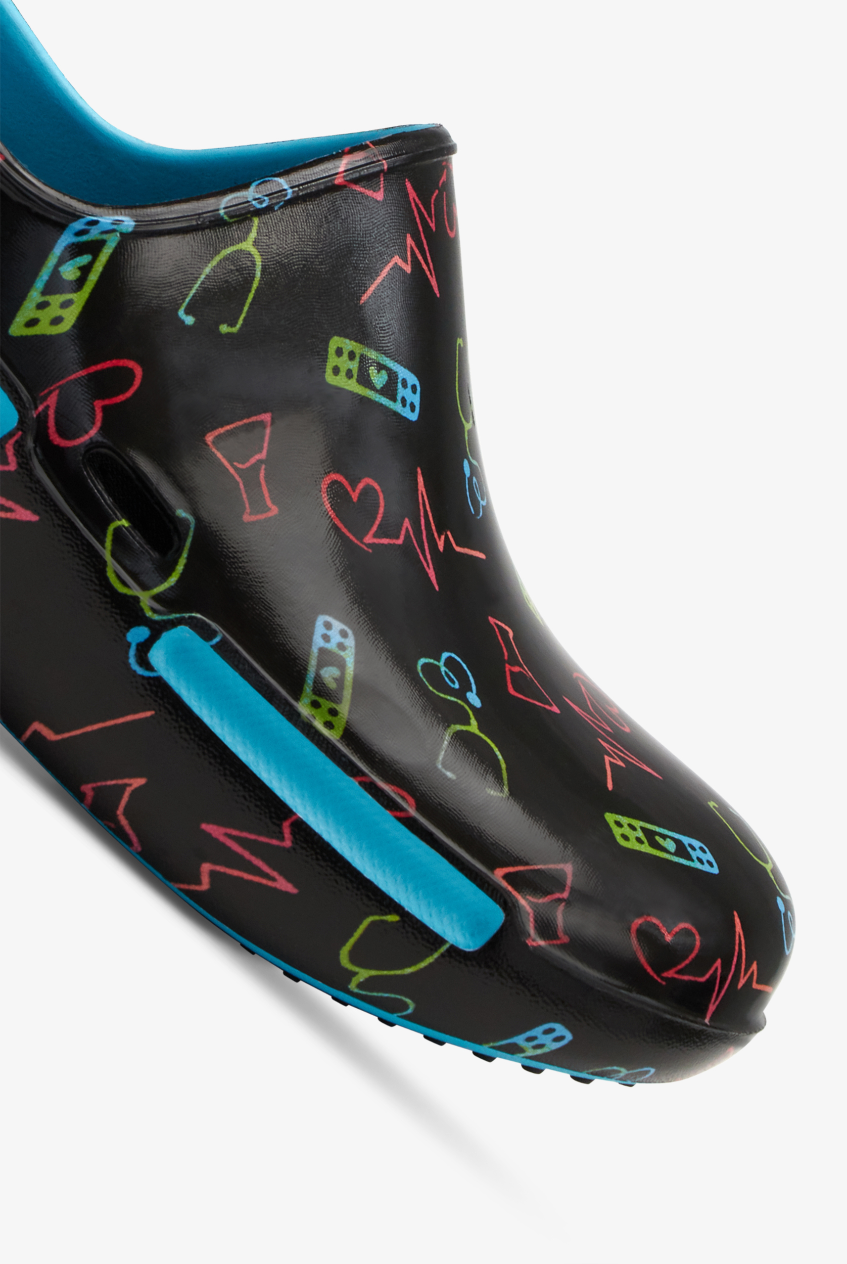 Anywear Unisex Streak Art of Healing Slip On Nursing Shoes