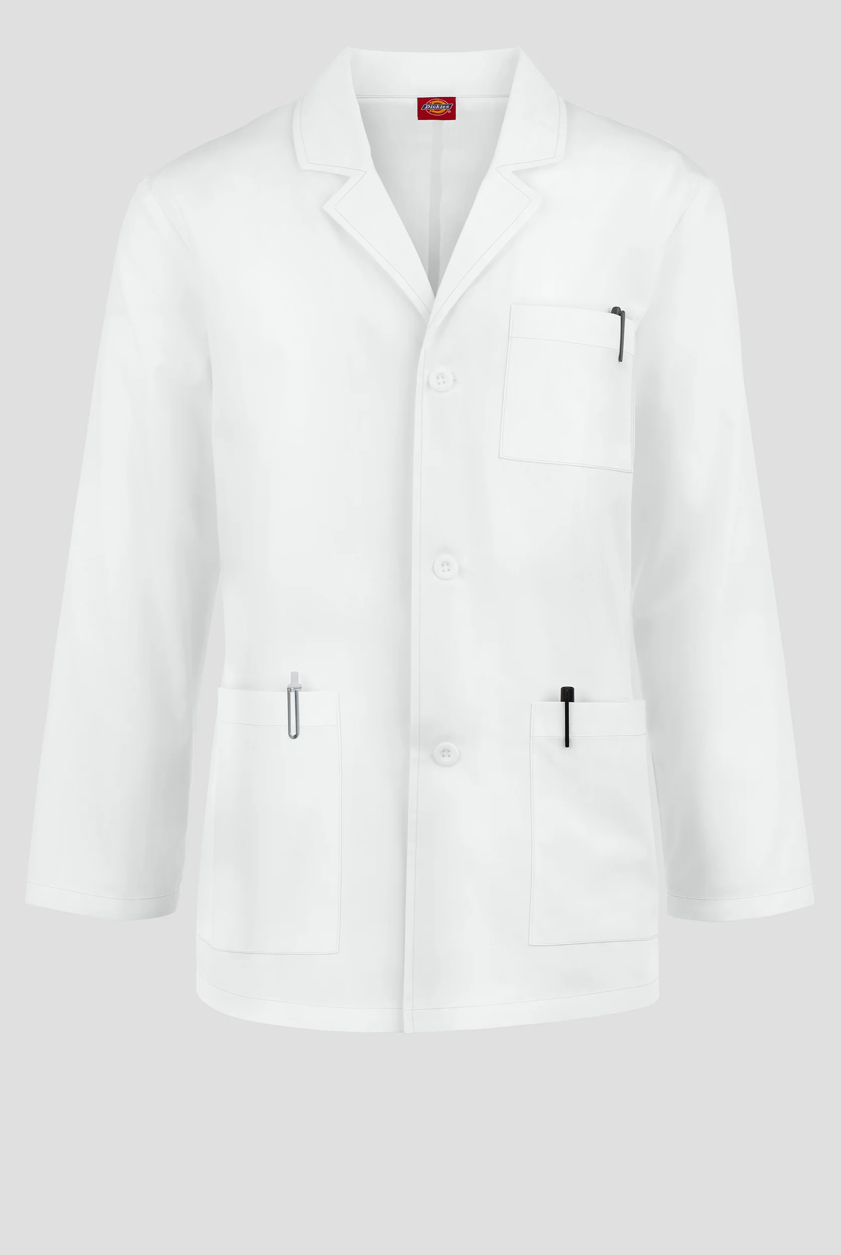 Dickies Men's 31" 4-Pocket Lab Coat