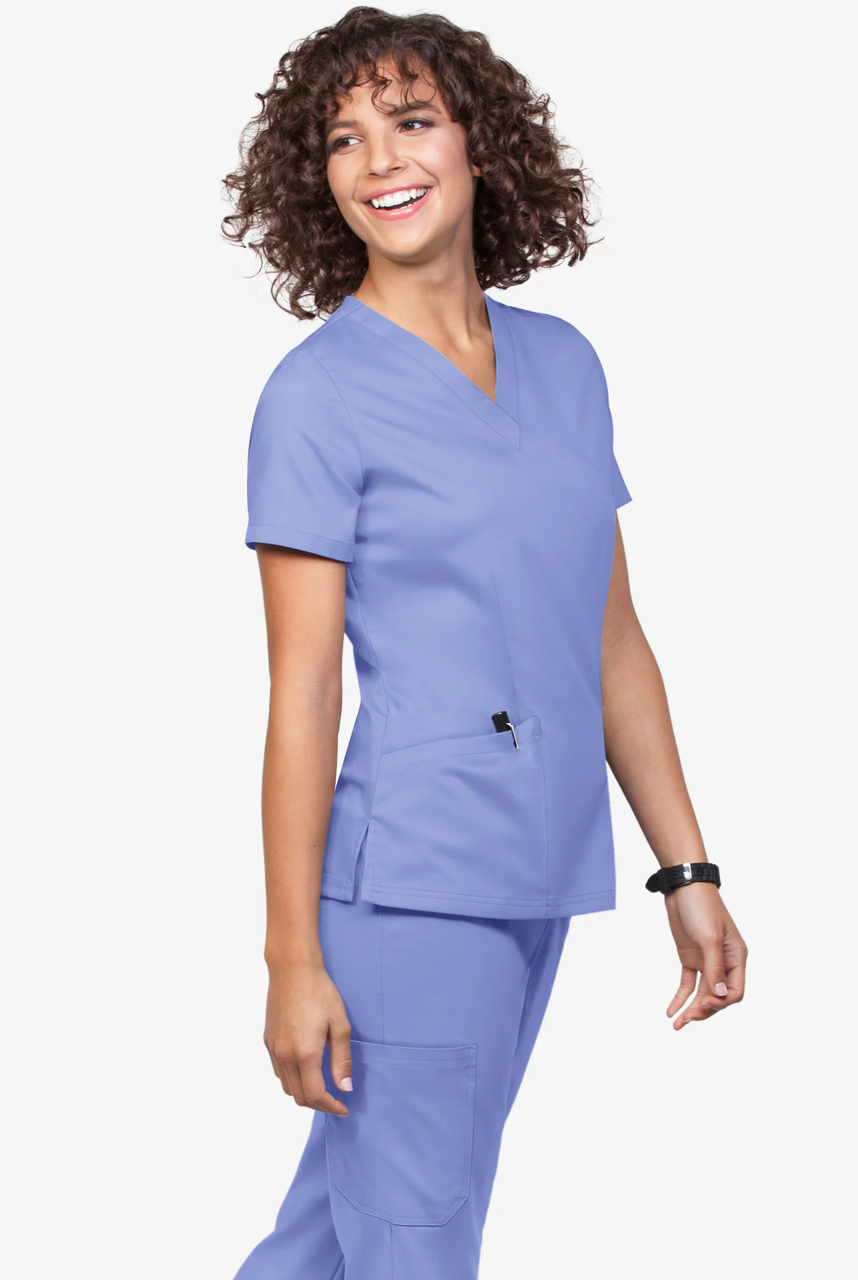 Conjunto de uniforme médico Tafford Active Stretch estilo jogger con 5 bolsillos para mujer
