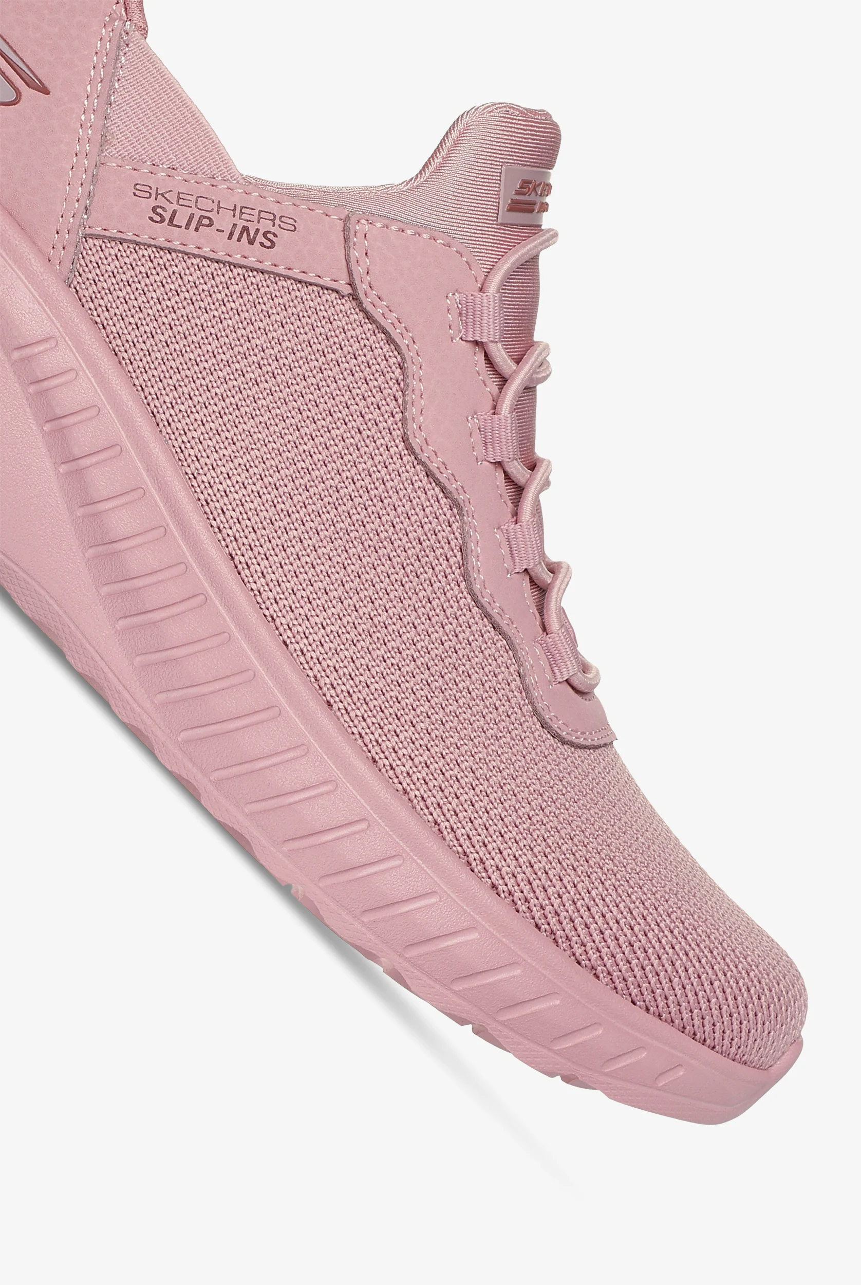 Skechers Bobs Women's SLIP-INS Sport Squad Chaos Rose Athletic Nursing Shoes