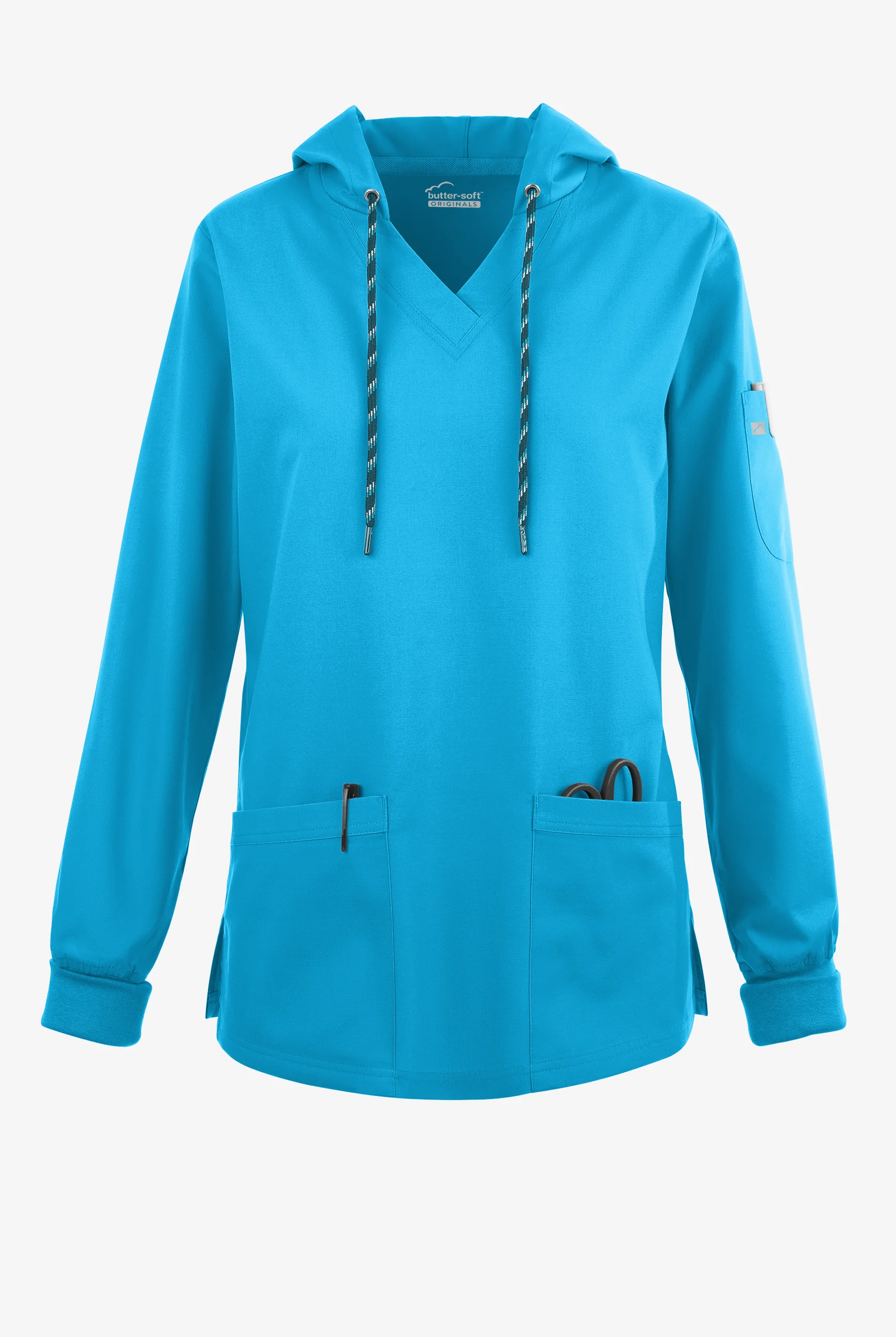 Butter-Soft Originals Women's 5-Pocket Long Sleeve Pullover Hoodie