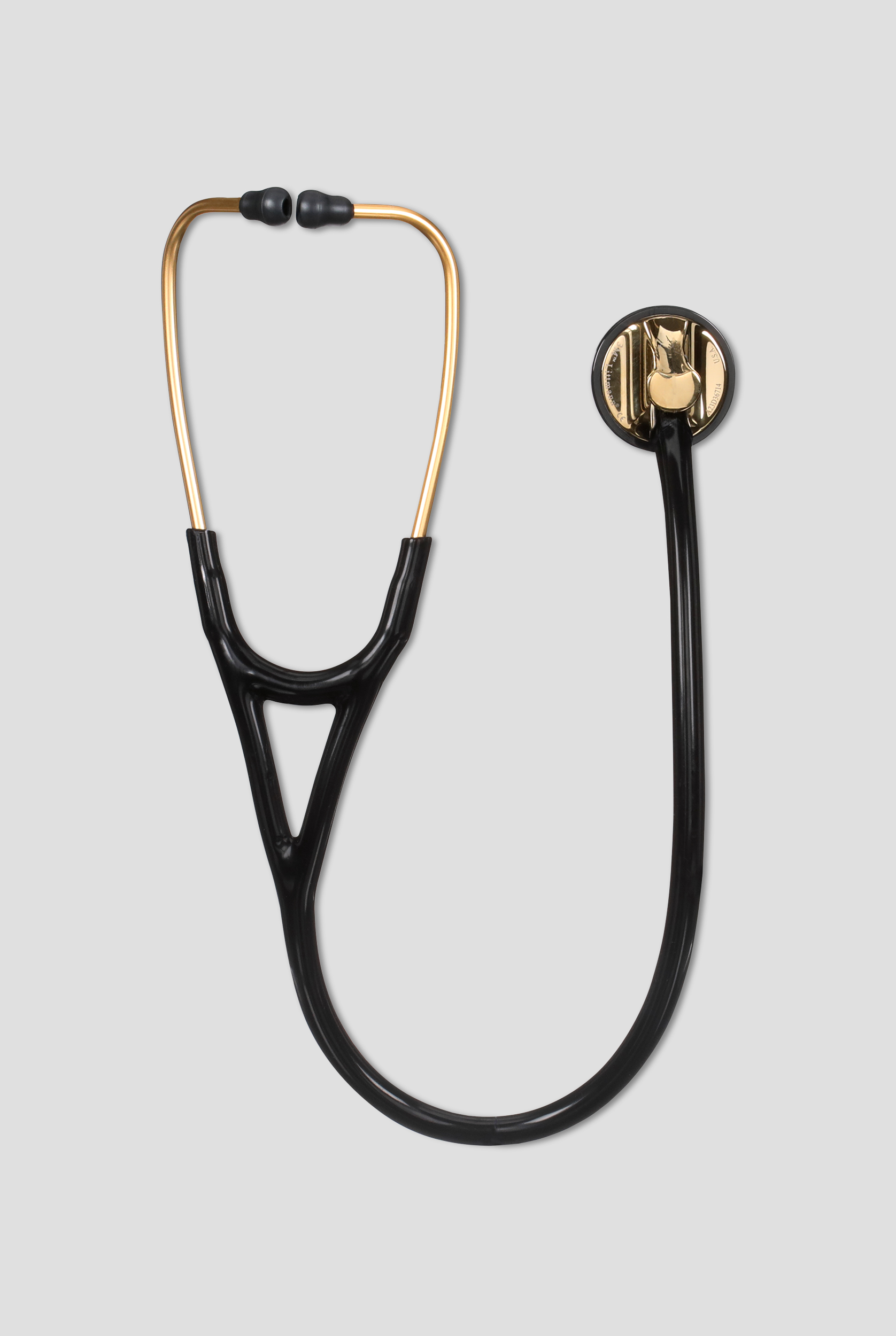 3M™ Littmann® Master Cardiology™ Brass Finish Black Tube Stethoscope
