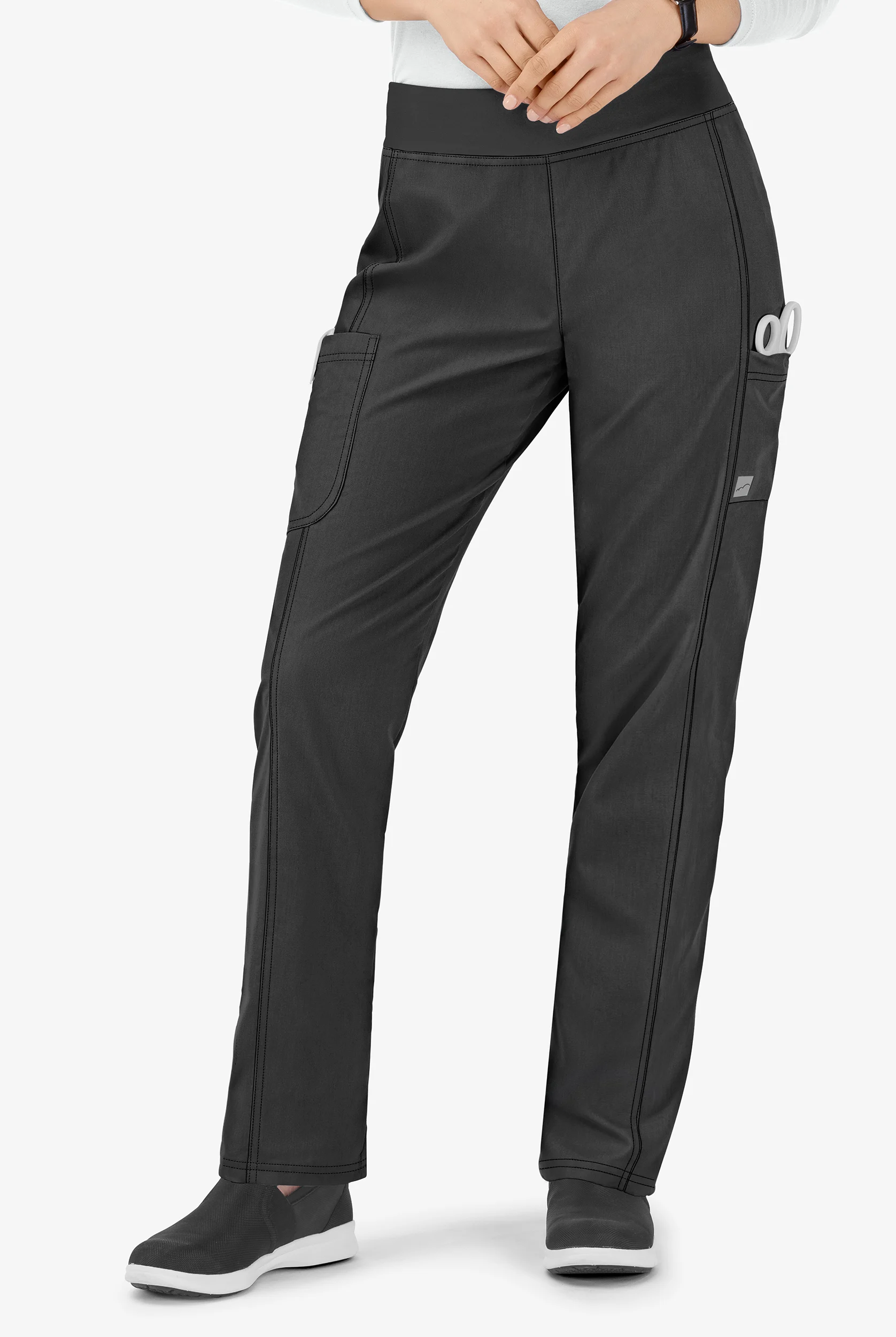 Butter-Soft Core Women's 5-Pocket Yoga Inspired Scrub Pants