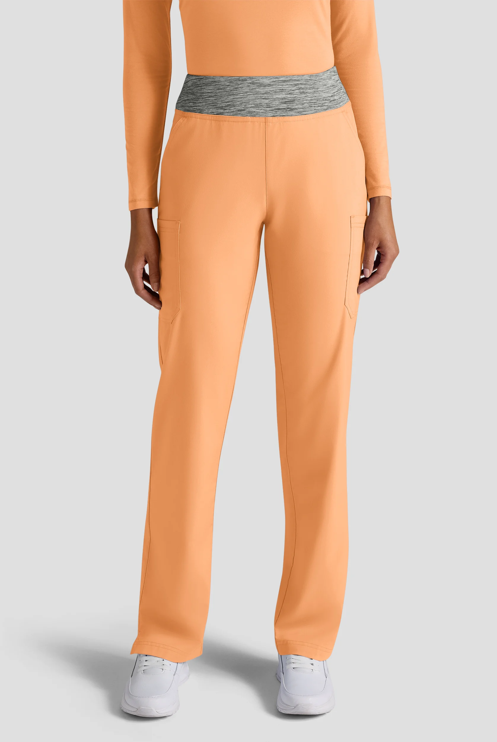 Butter-Soft STRETCH FLXTEK+ Women's 4-Pocket Knit Waistband Yoga Scrub Pants
