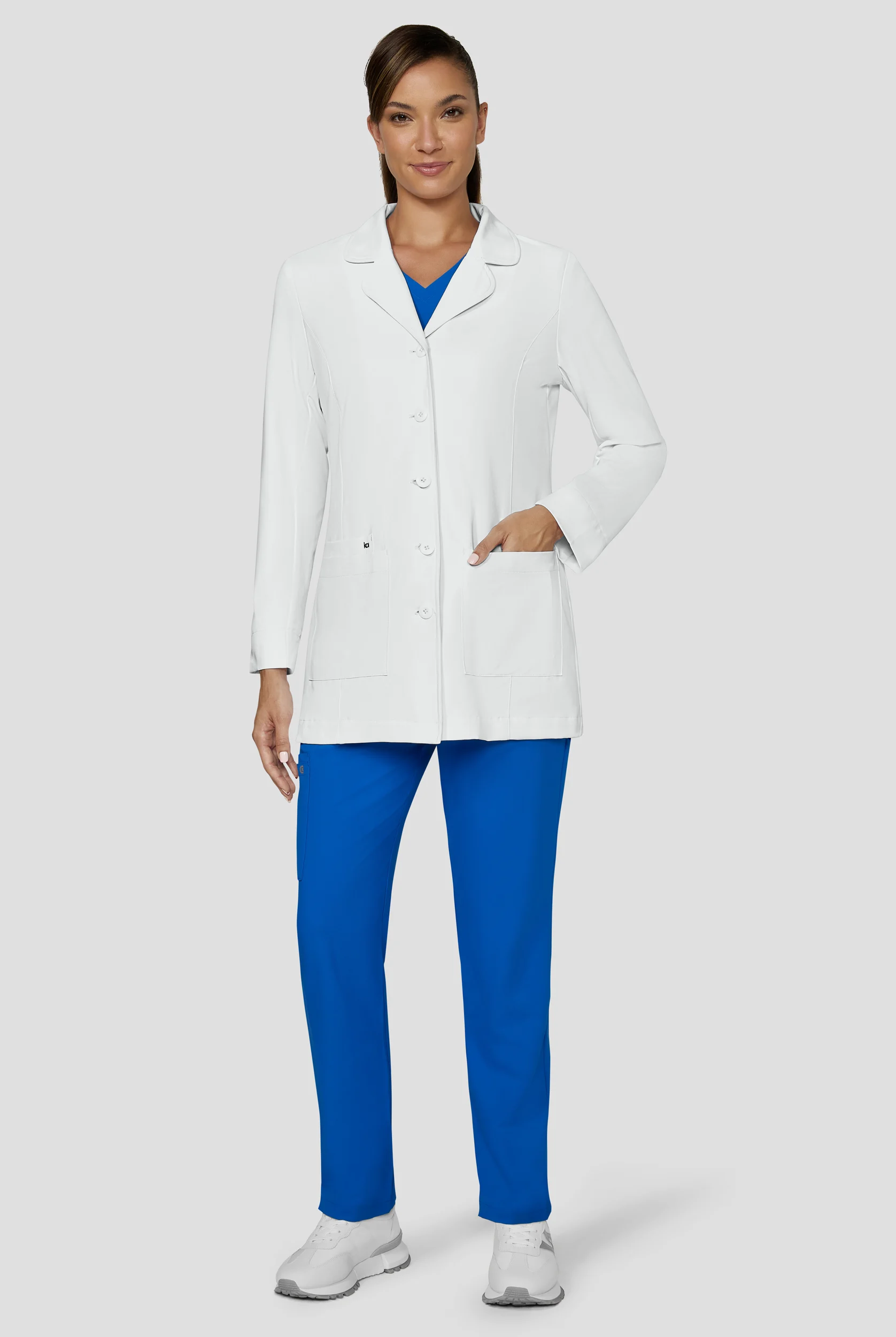 Koi Essentials Connect Women's 32" 3-Pocket Lab Coat