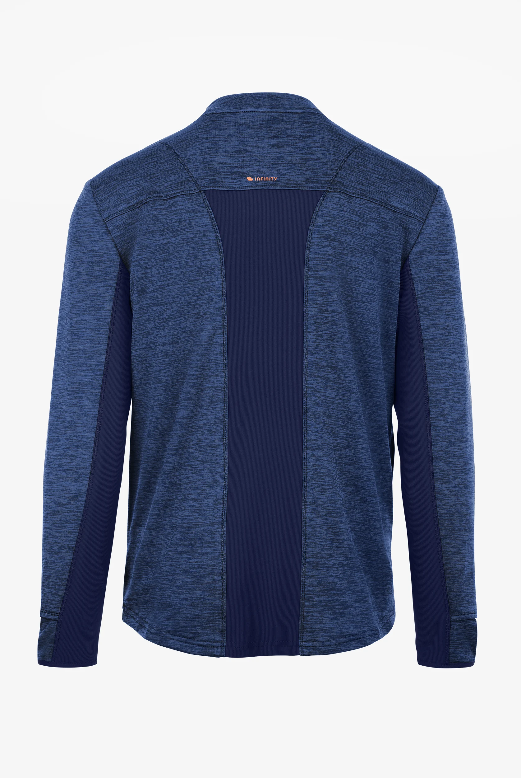 Infinity GNR8 Men's 4-Pocket STRETCH Mock Neck Warm-Up Scrub Jacket