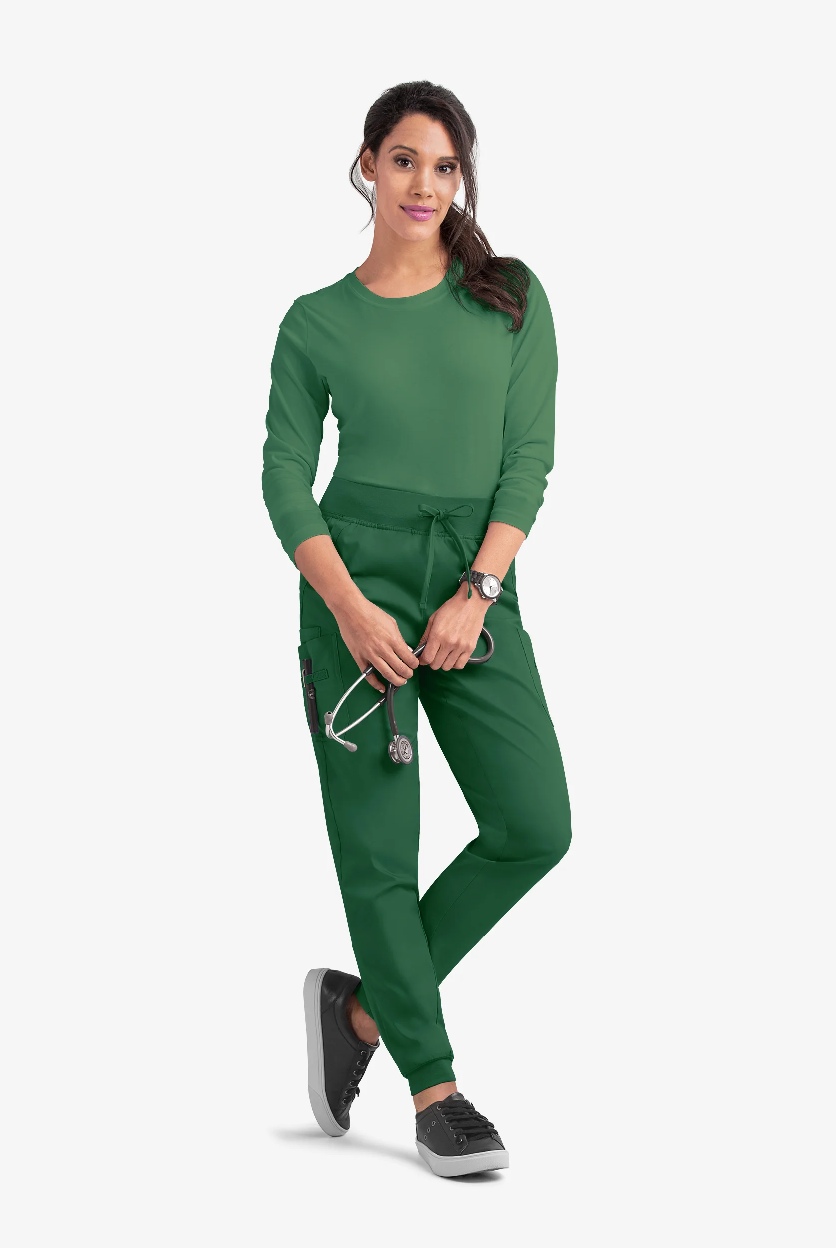 Butter-Soft STRETCH Women's 5-Pocket Cargo Jogger Scrub Pants