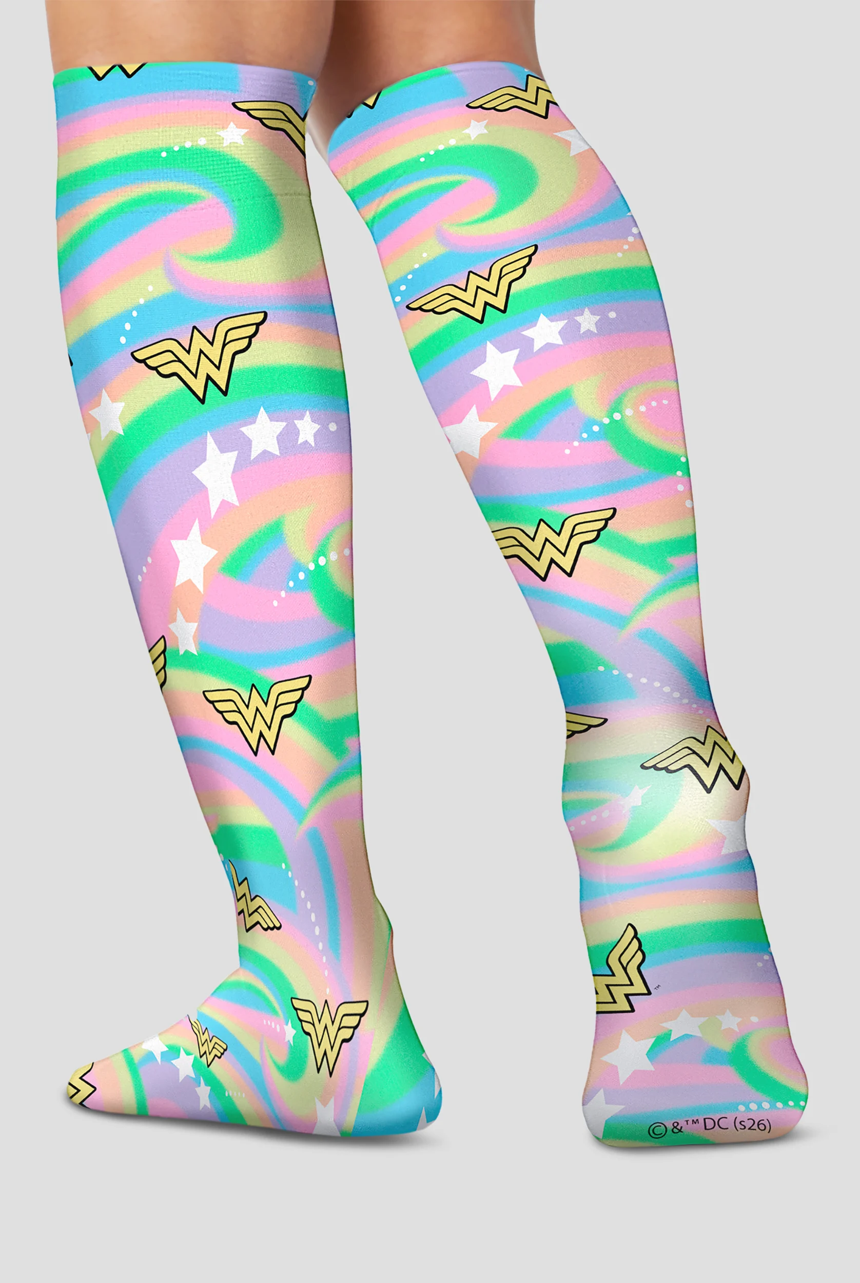 Tooniforms Sterling Star Women's 8-15 mmHg Light Compression Socks