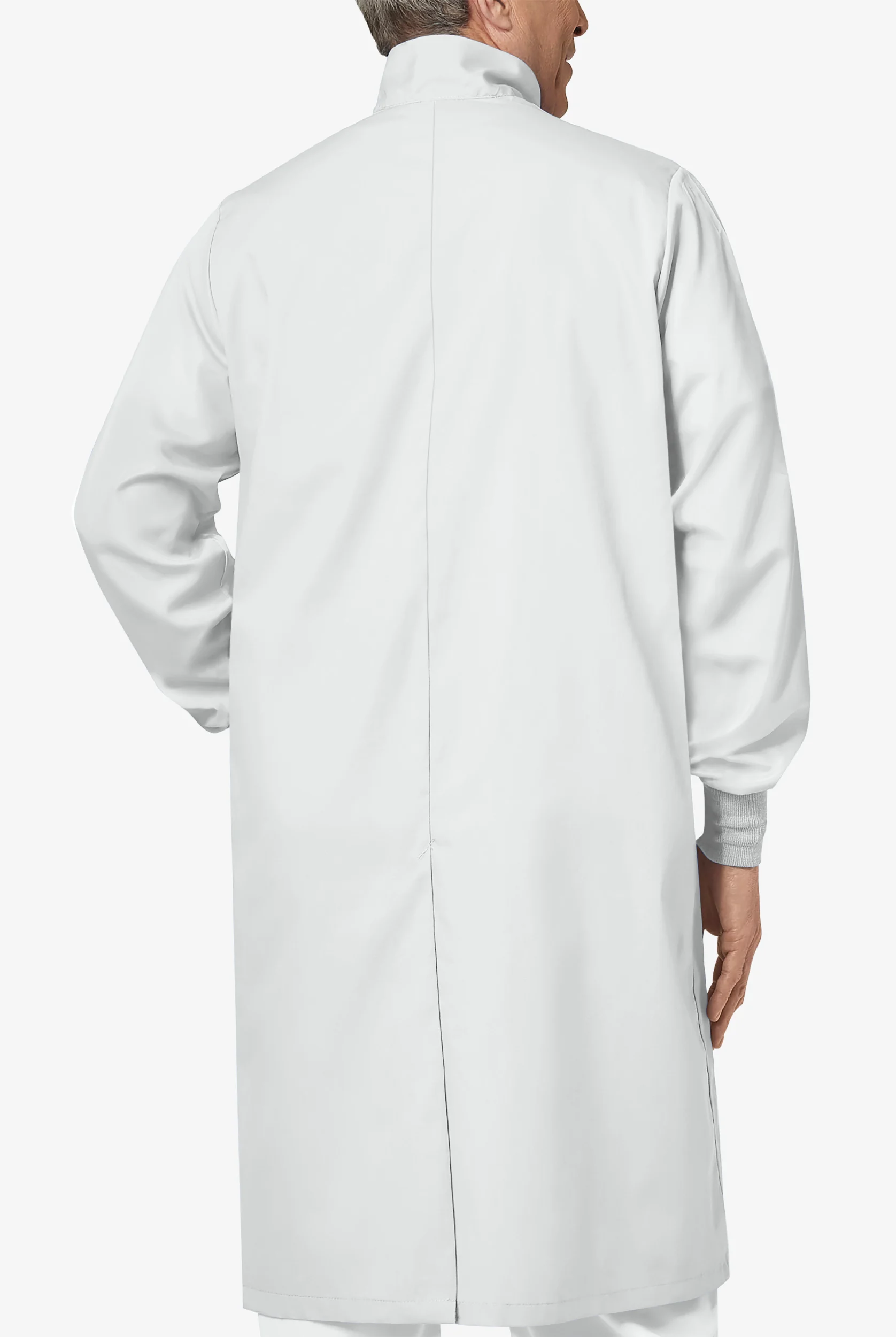 Bata de laboratorio unisex Fashion Seal resistente a los flu&iacute;dos con 2 bolsillos