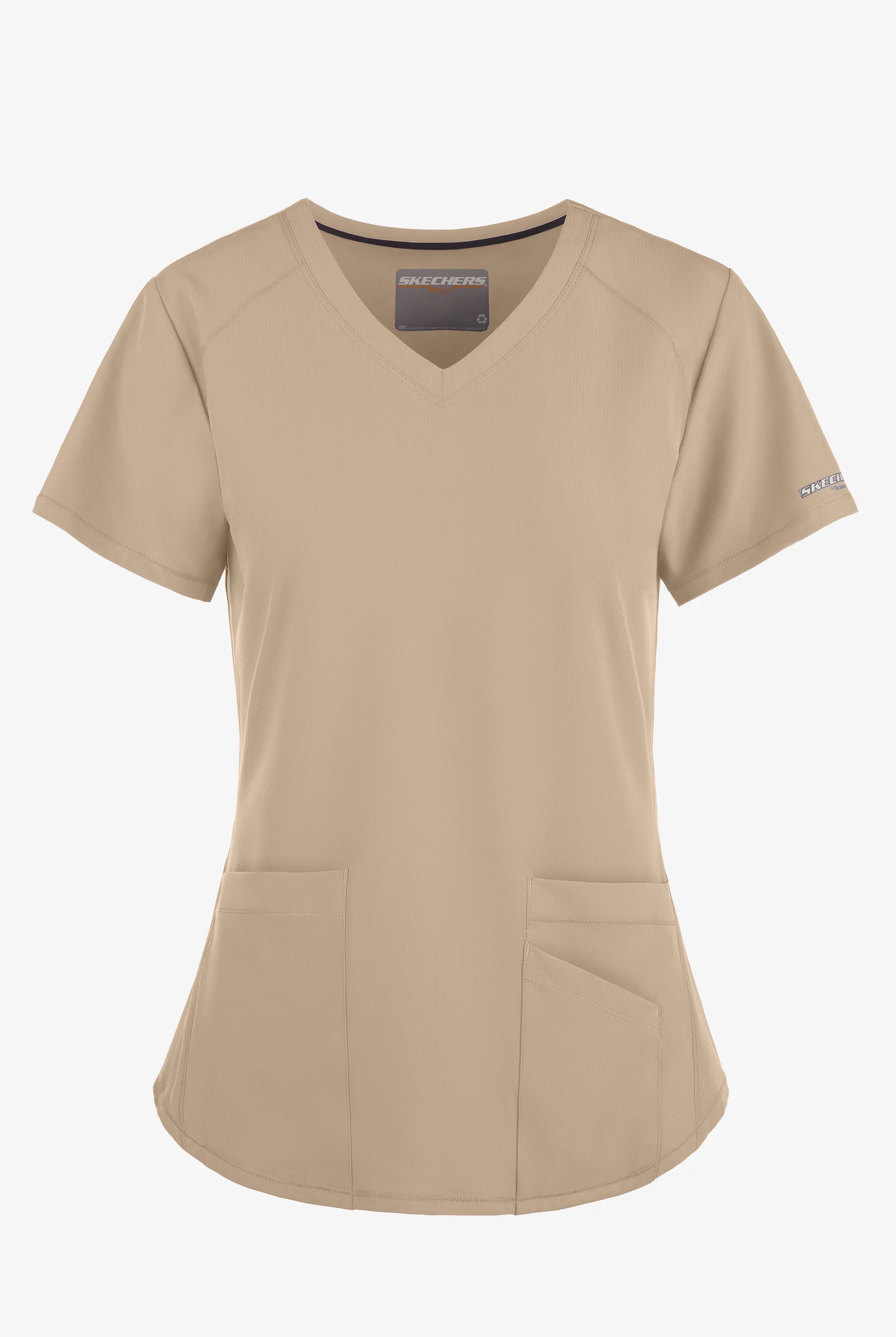 Skechers by Barco Breeze Women's 3-Pocket STRETCH V-Neck Scrub Top