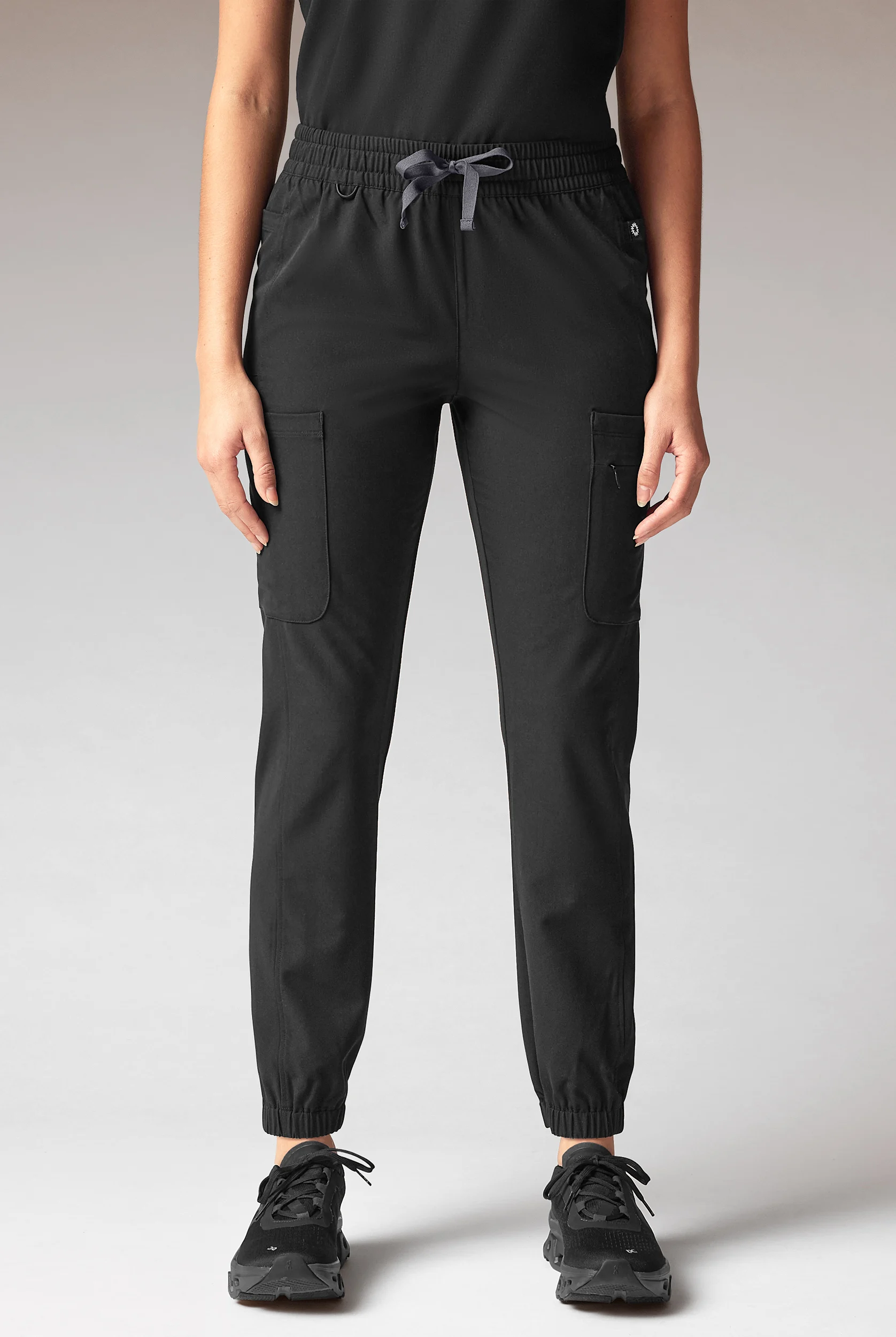 Pantal&oacute;n m&eacute;dico Hypothesis Cache estilo jogger con 6 bolsillos para mujer