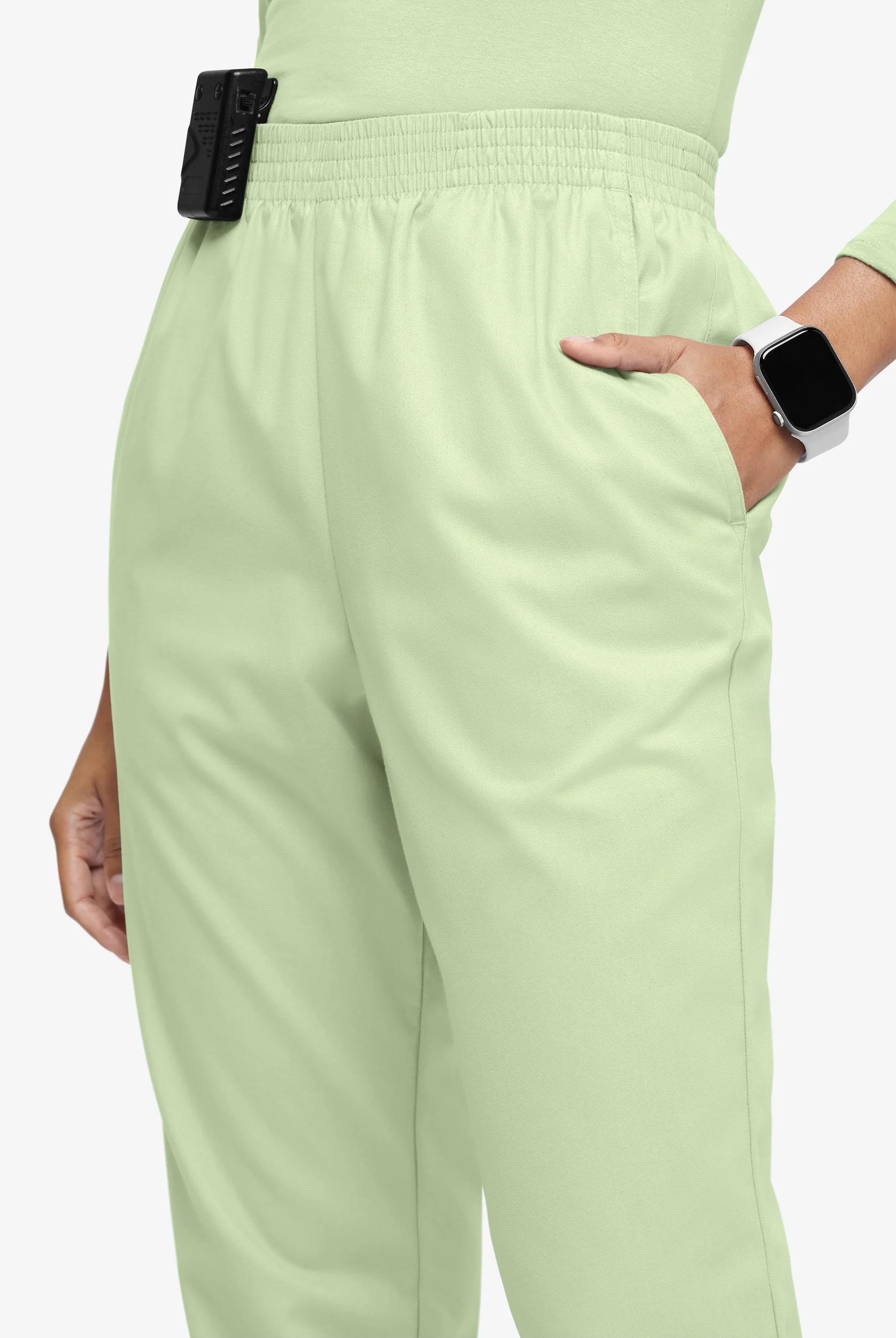 Butter-Soft Originals Women's 2-Pocket High Waisted Boot Cut Scrub Pants - Petite