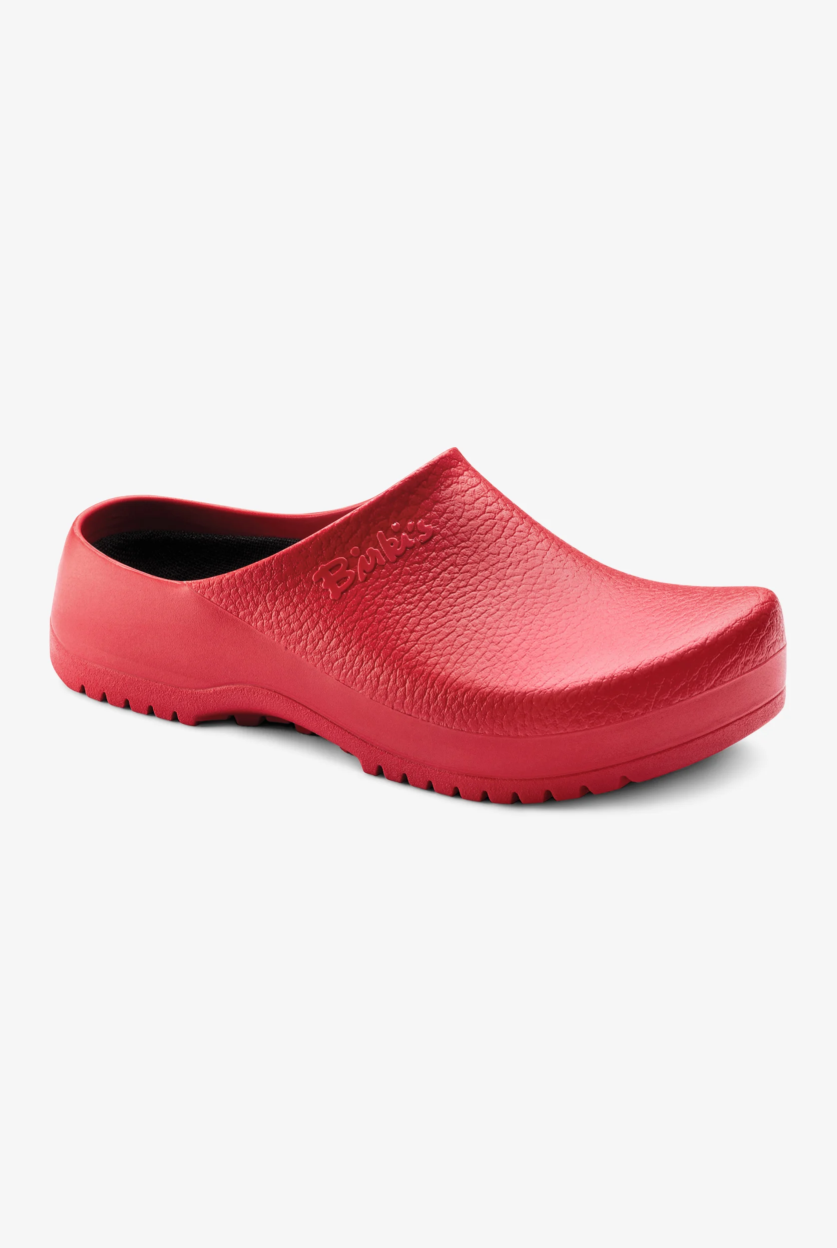 Birkenstock Unisex Super Birki Red Nursing Clogs